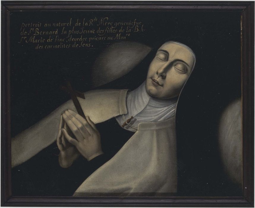 tableau : Portrait mortuaire de Mère Geneviève de Saint Bernard - © Ministère de la Culture (France), Médiathèque du patrimoine et de la photographie, diffusion RMN-GP