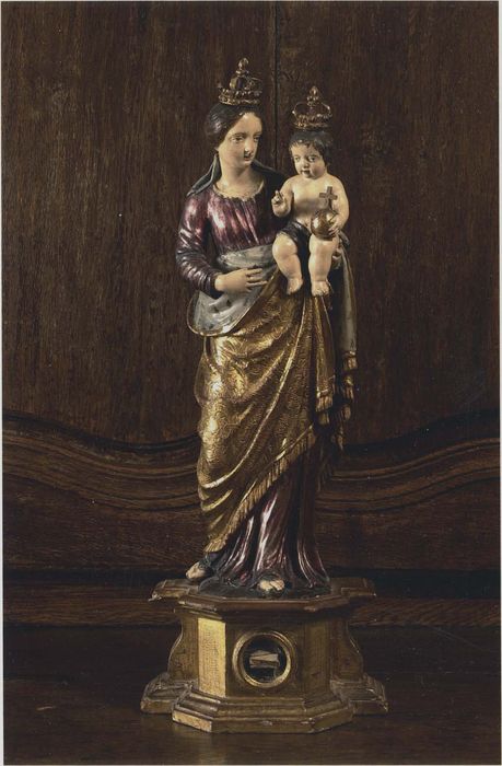 statuette-reliquaire : Vierge à l'Enfant - © Ministère de la Culture (France), Médiathèque du patrimoine et de la photographie, diffusion RMN-GP