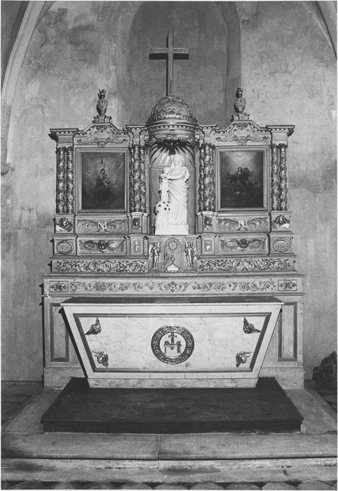 retable de l'autel de la Vierge