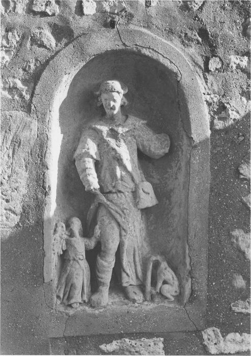 haut-relief : saint Roch - © Ministère de la Culture (France), Médiathèque du patrimoine et de la photographie, diffusion RMN-GP