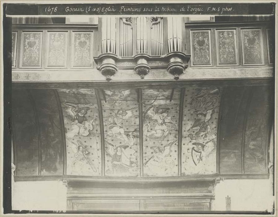 orgue de tribune : tribune d'orgue ; buffet d'orgue