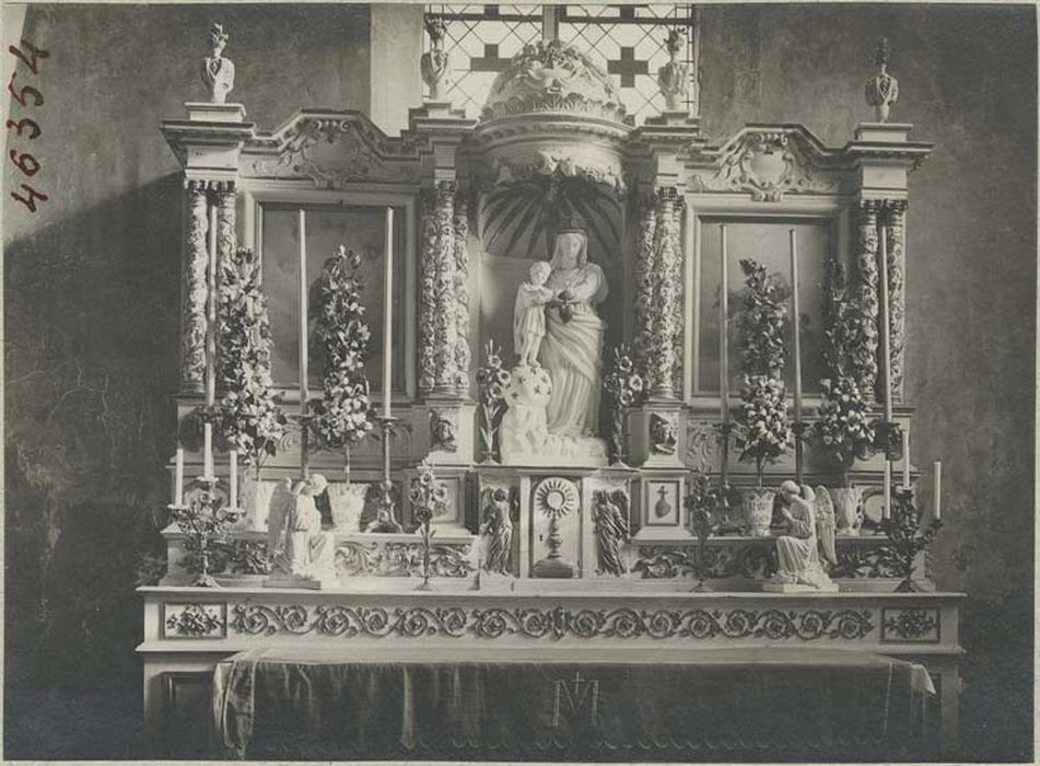 retable de l'autel de la Vierge