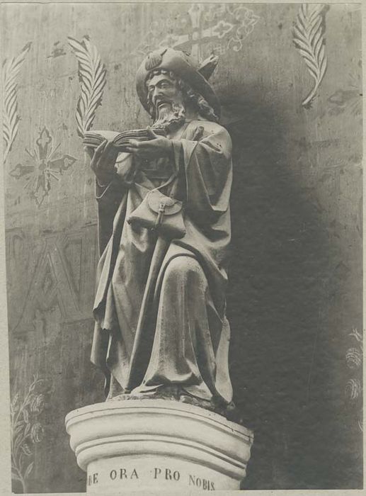 statue : saint Jacques le Majeur - © Ministère de la Culture (France), Médiathèque du patrimoine et de la photographie, diffusion GrandPalaisRmn Photo