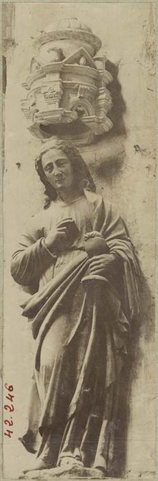 statue : Sainte Barbe - © Ministère de la Culture (France), Médiathèque du patrimoine et de la photographie, diffusion GrandPalaisRmn Photo