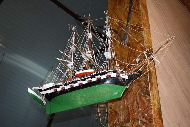 maquette ex-voto : corvette