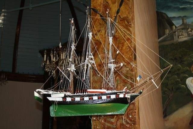 maquette ex-voto : corvette