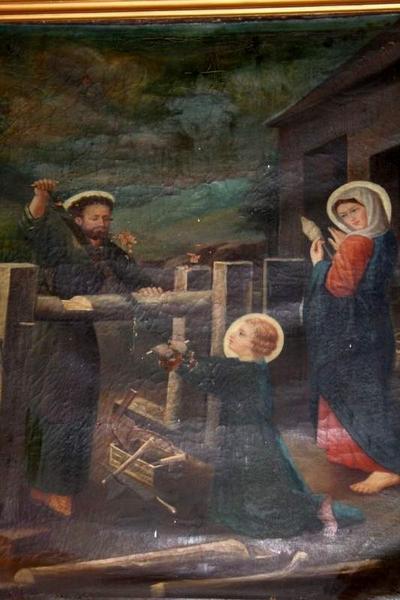 tableau : la Sainte Famille