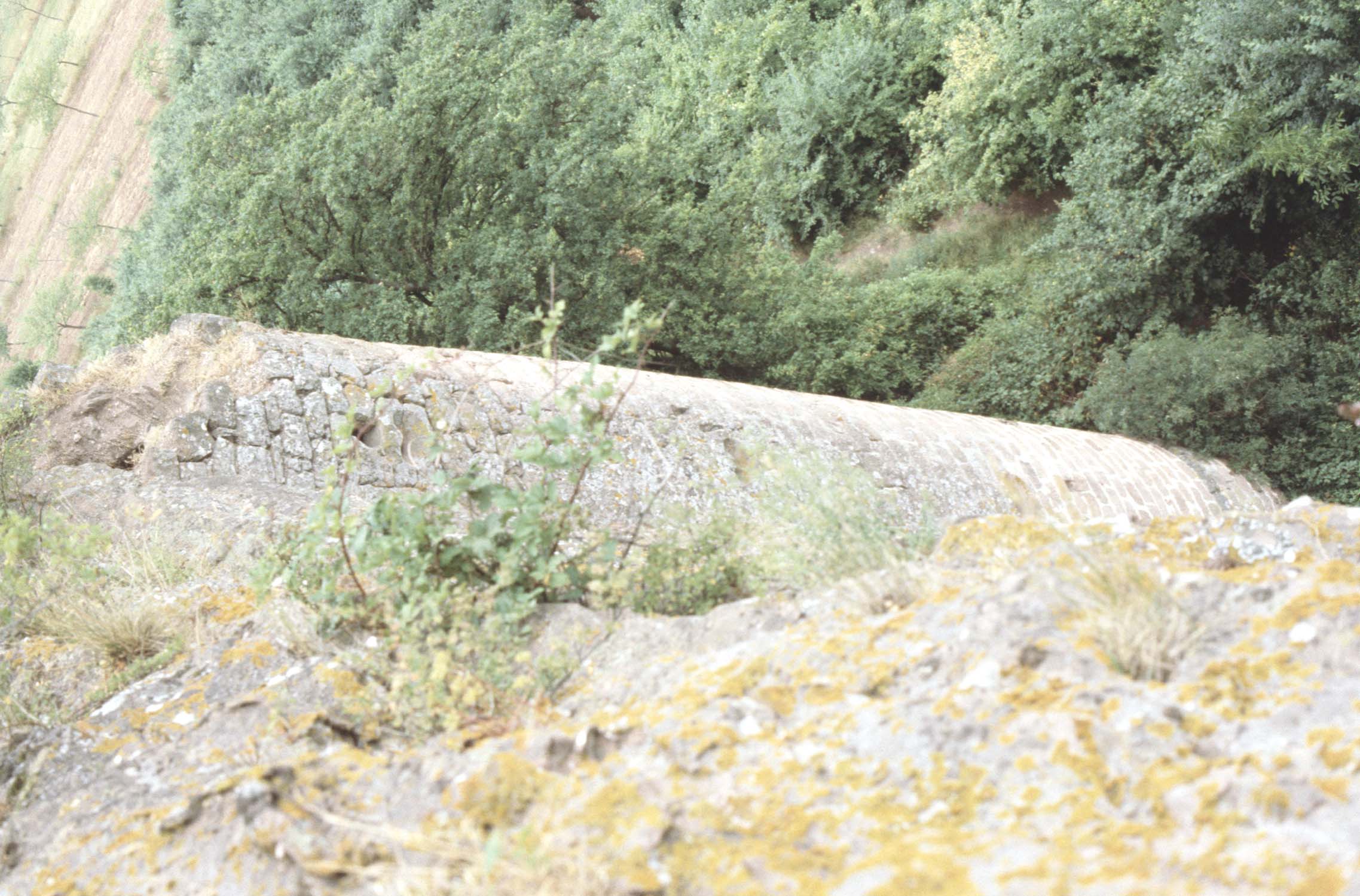 Tour escalier, vue en plongée