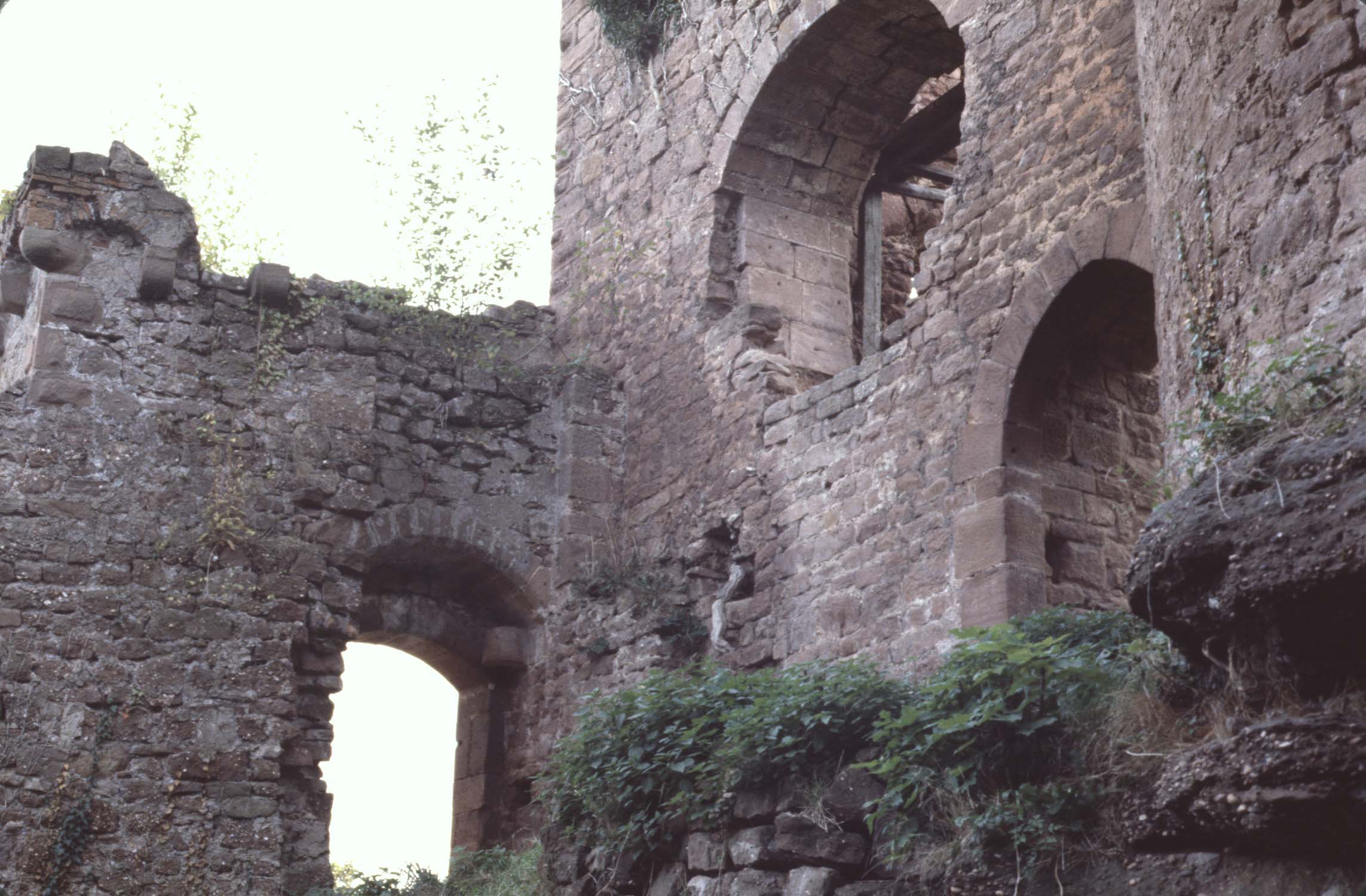 Porte, vue d'ensemble de l'intérieur