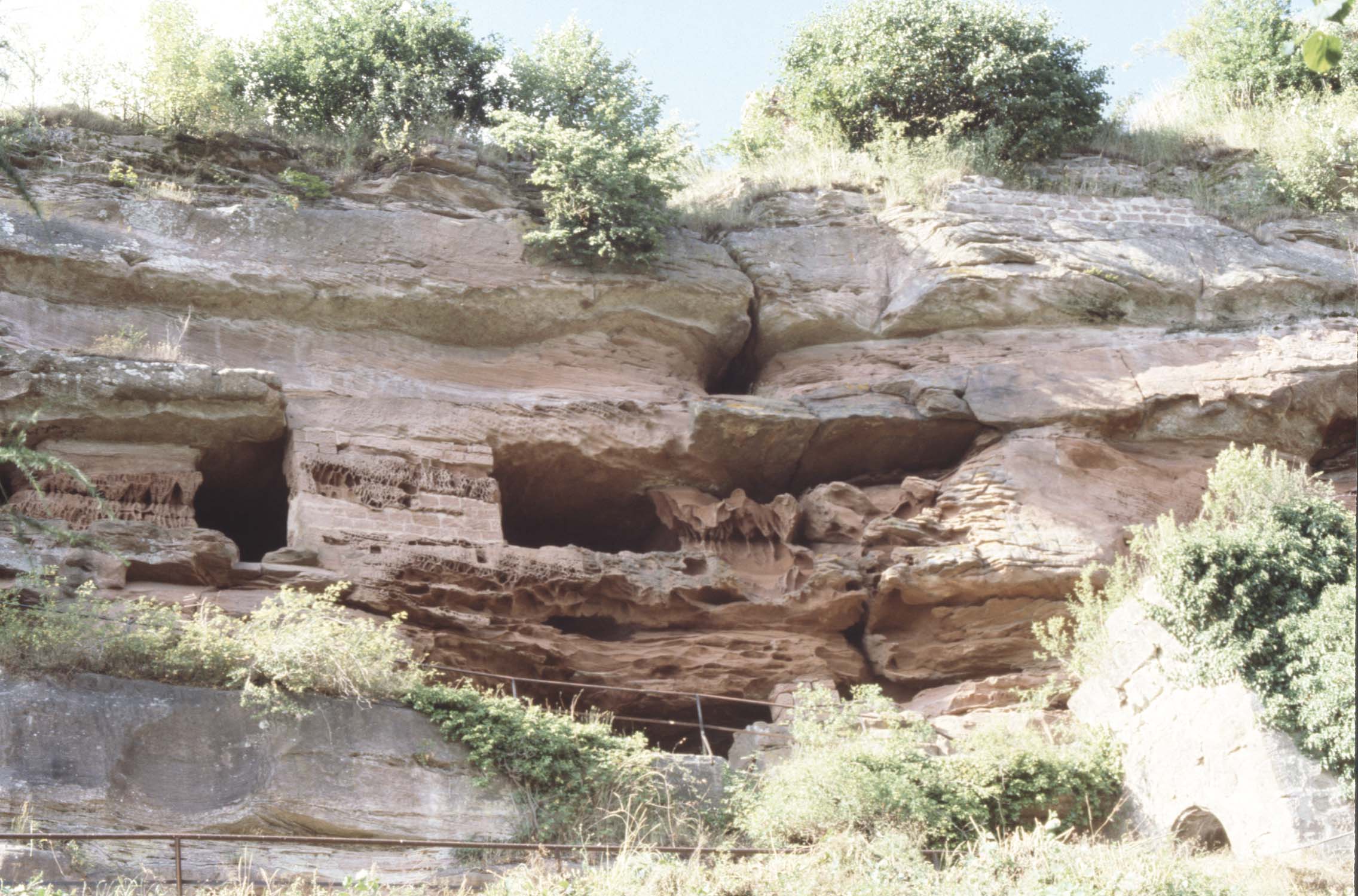 Rocher excavé : logis