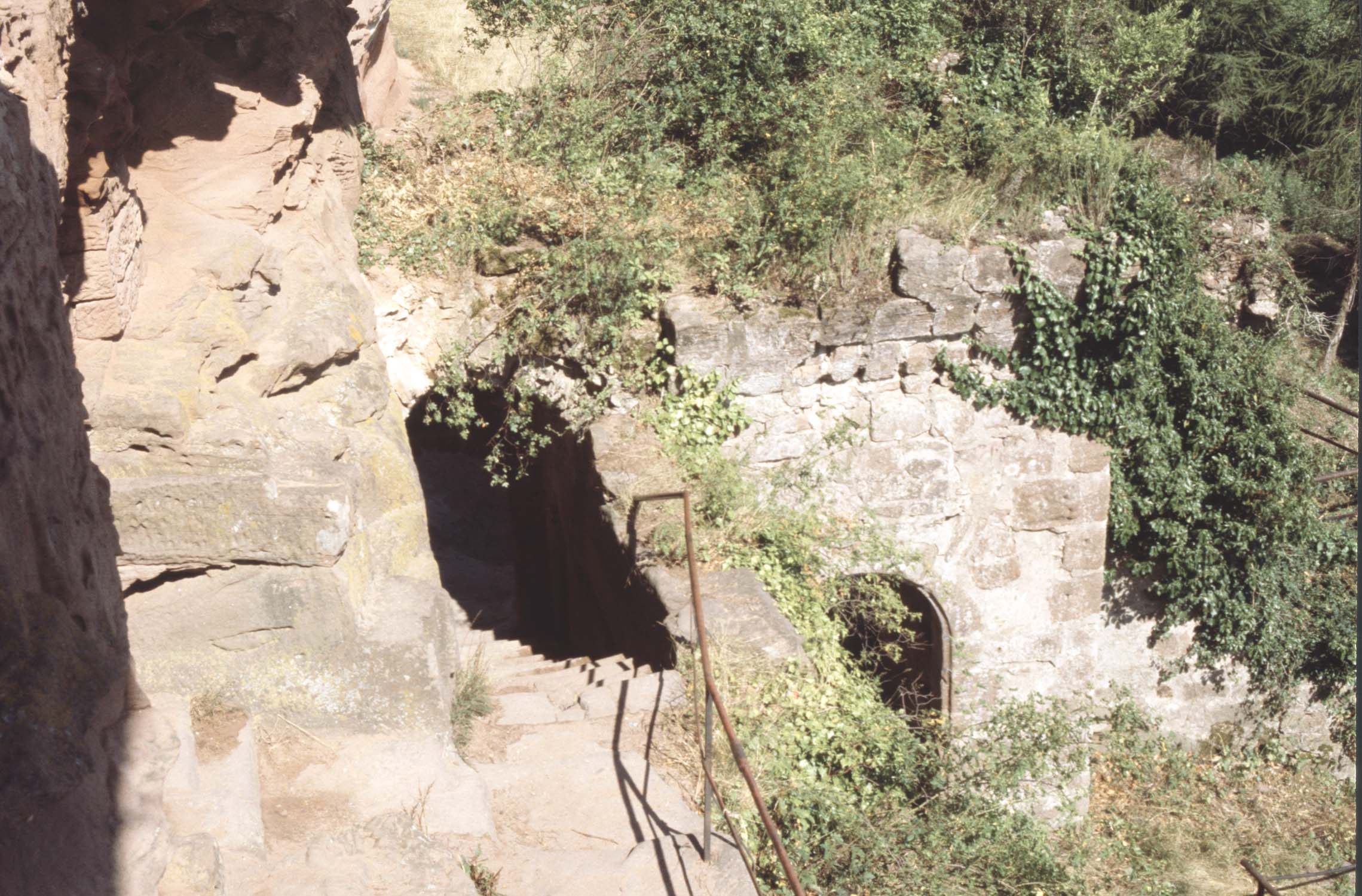 2e porte, vue d'ensemble en plongée