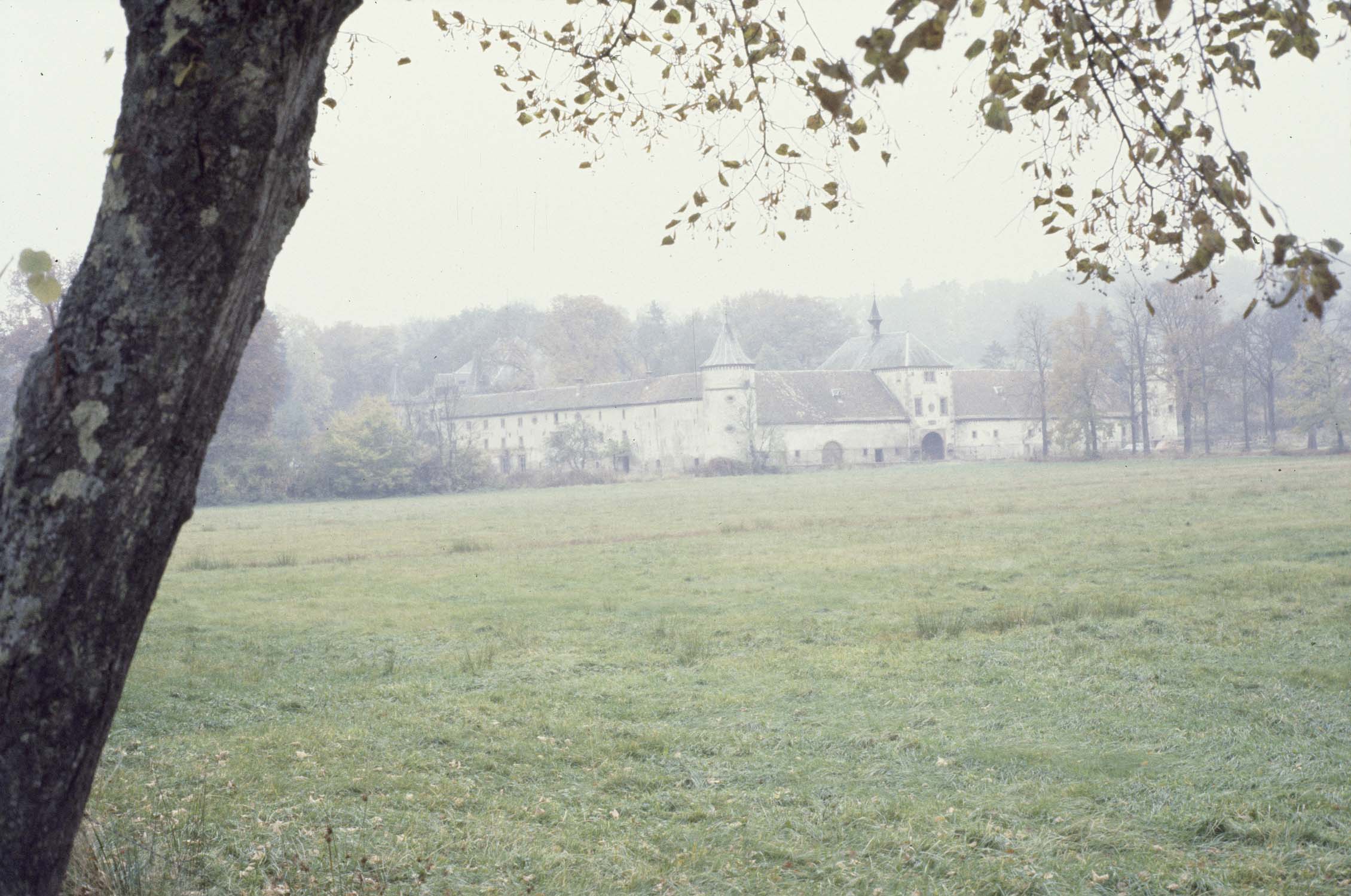 Château, vue à distance