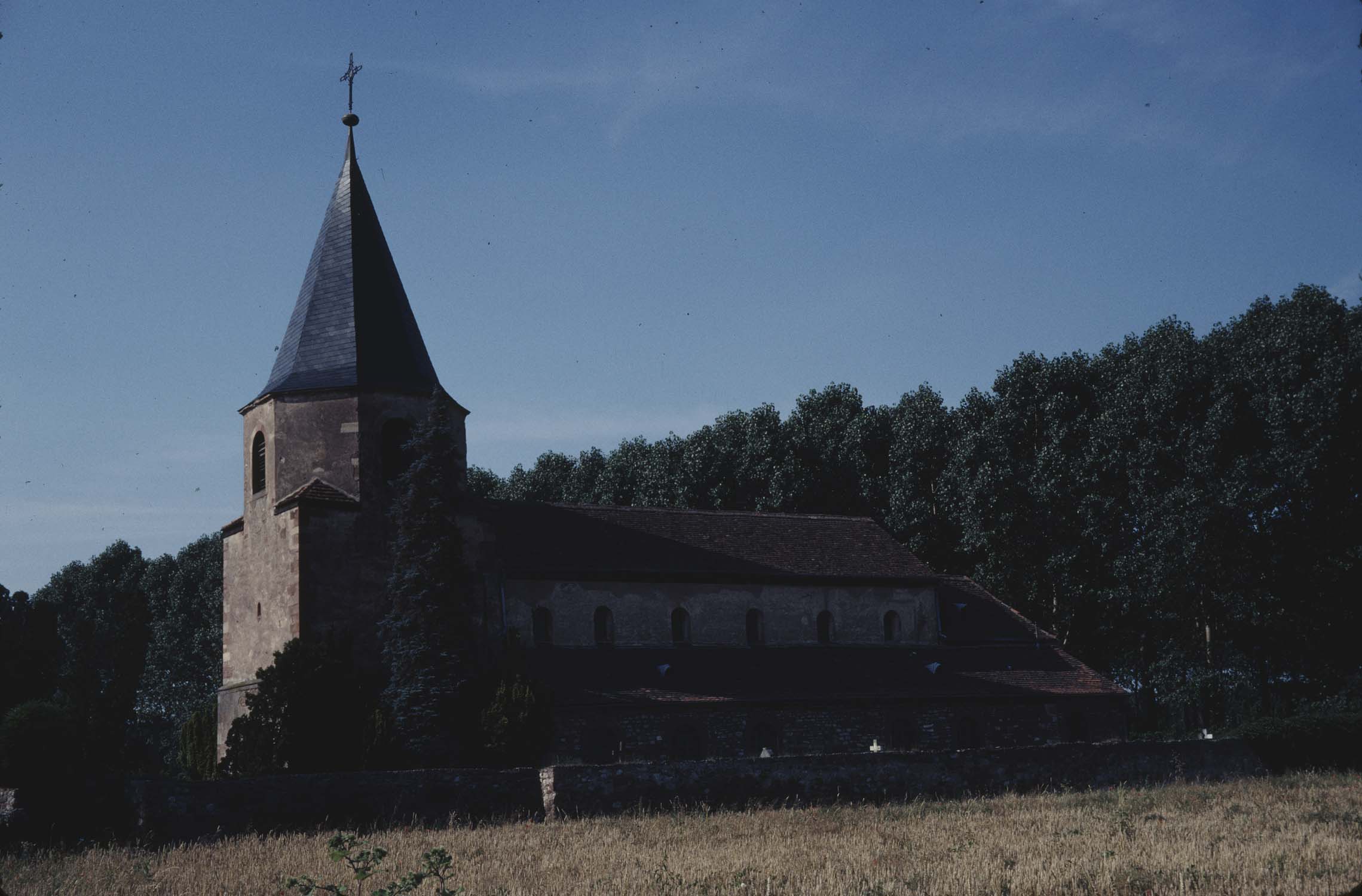 Église : le Dompeter, vue générale [façade sud]