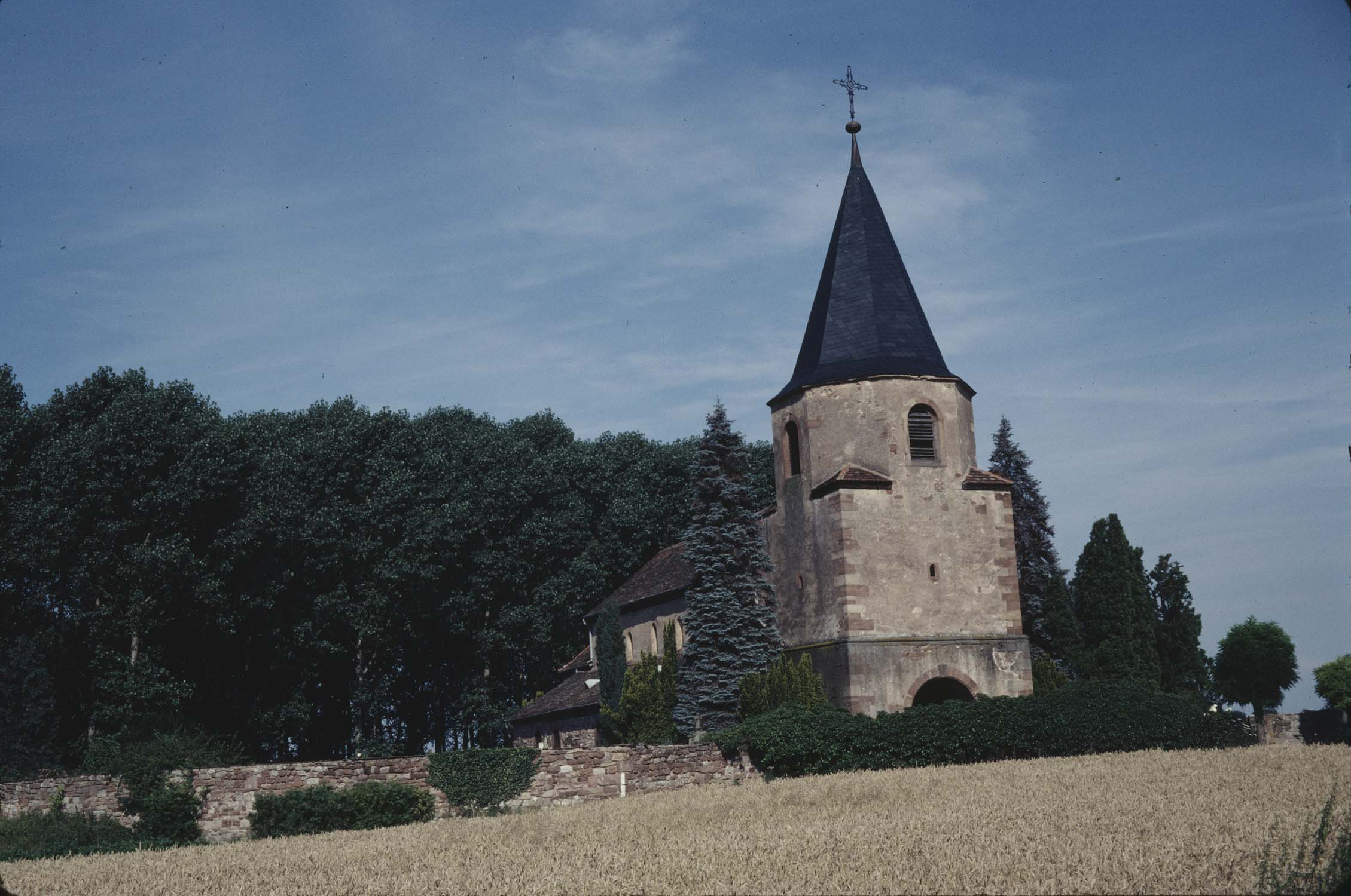 Église : le Dompeter, vue générale [façade occidentale]