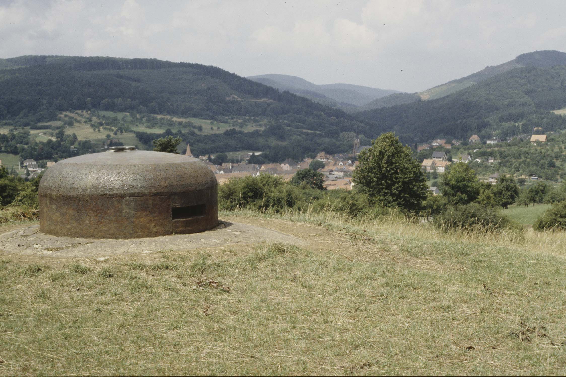 Ligne Maginot : ouvrage du Four à Chaux, vue d’ensemble