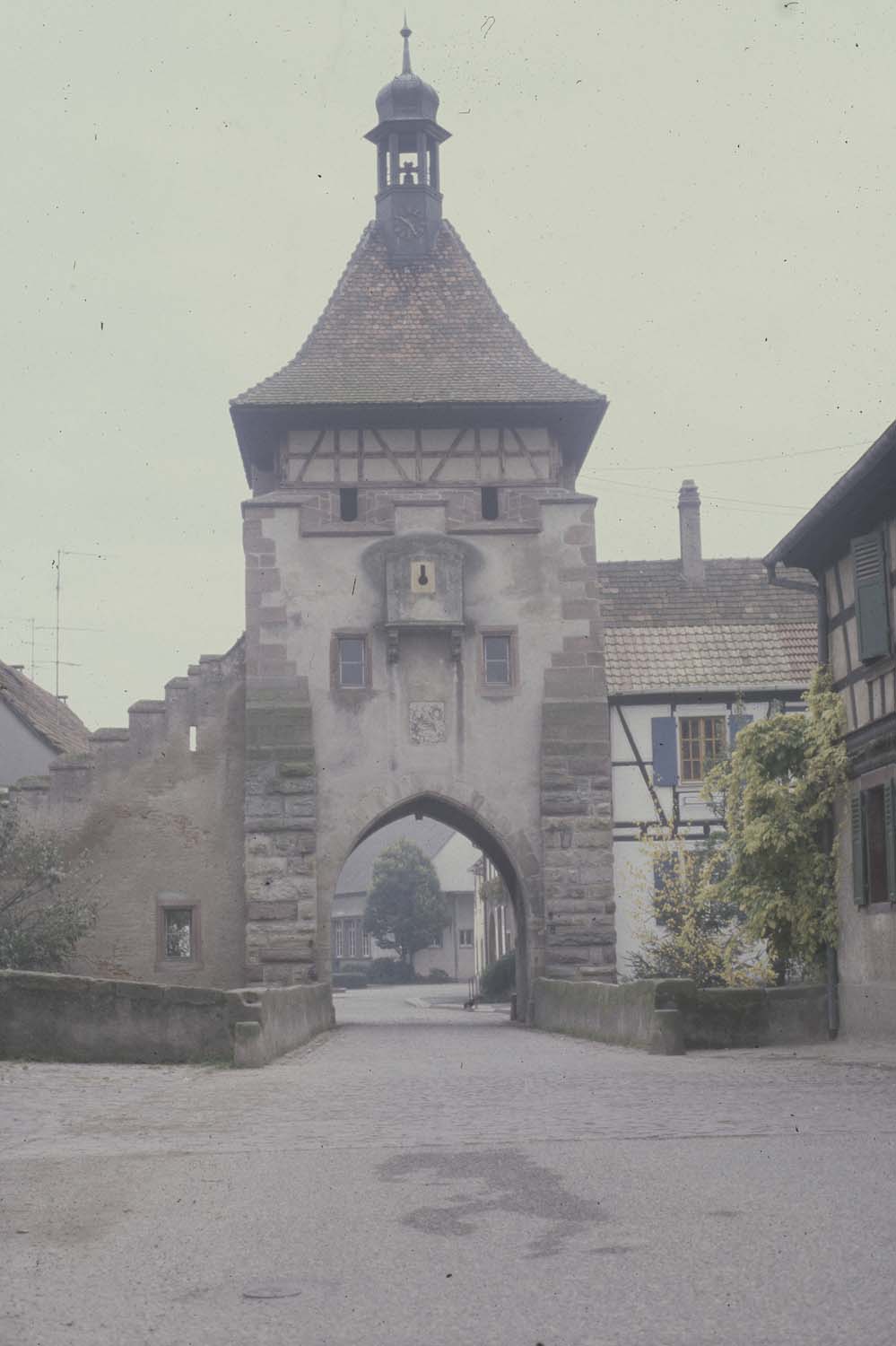 Porte supérieure dite Obertor (ouest), vue générale