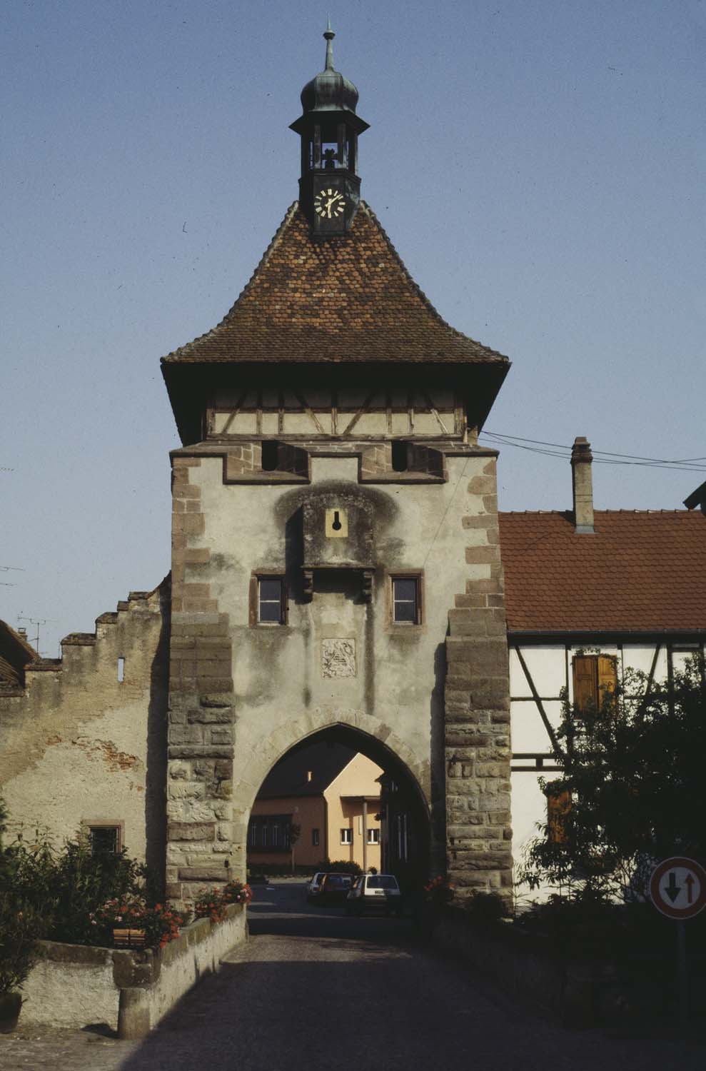 Porte supérieure dite Obertor (ouest), vue générale