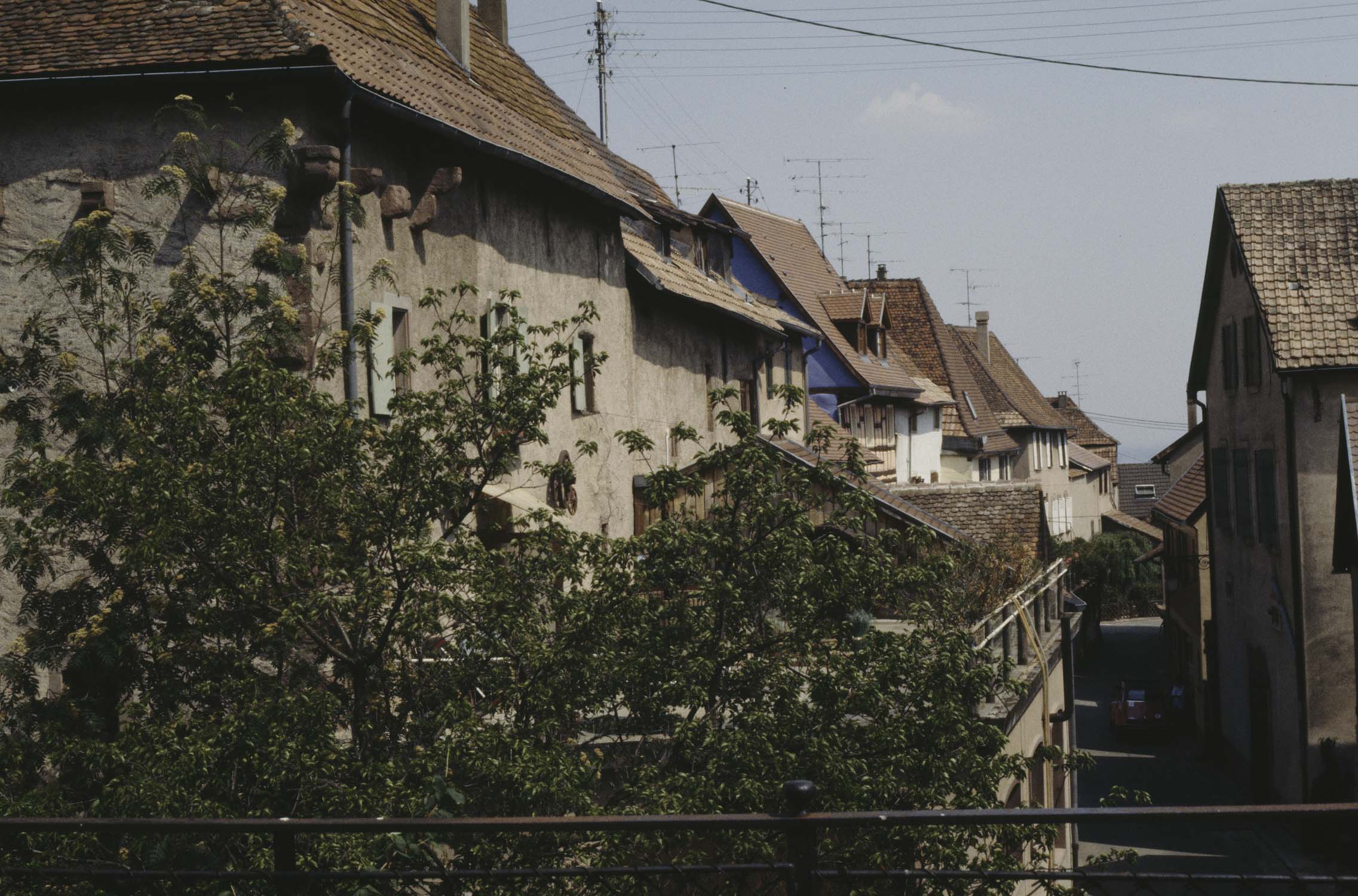 Rempart sud, vue partielle