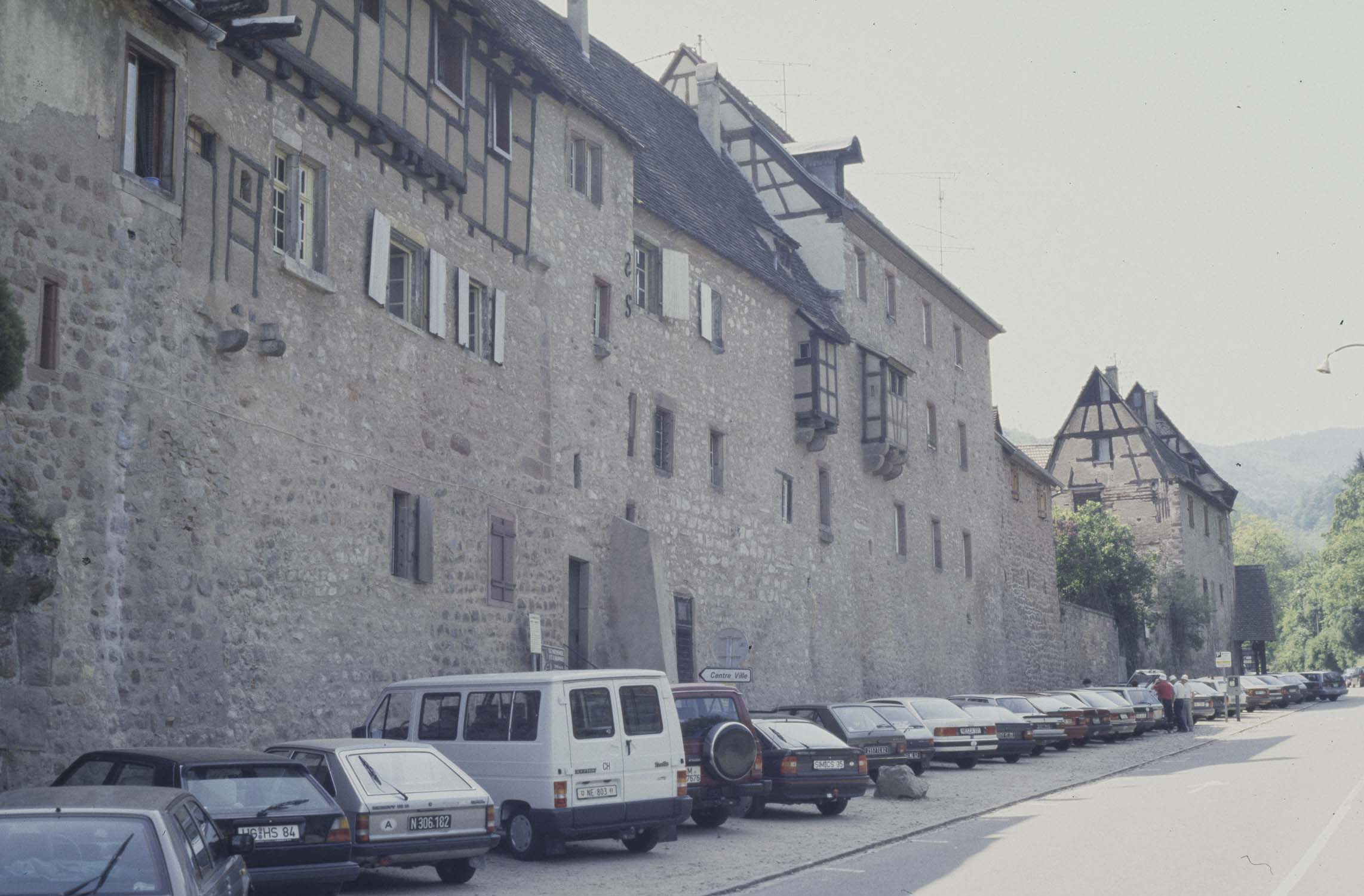 Rempart nord, vue générale