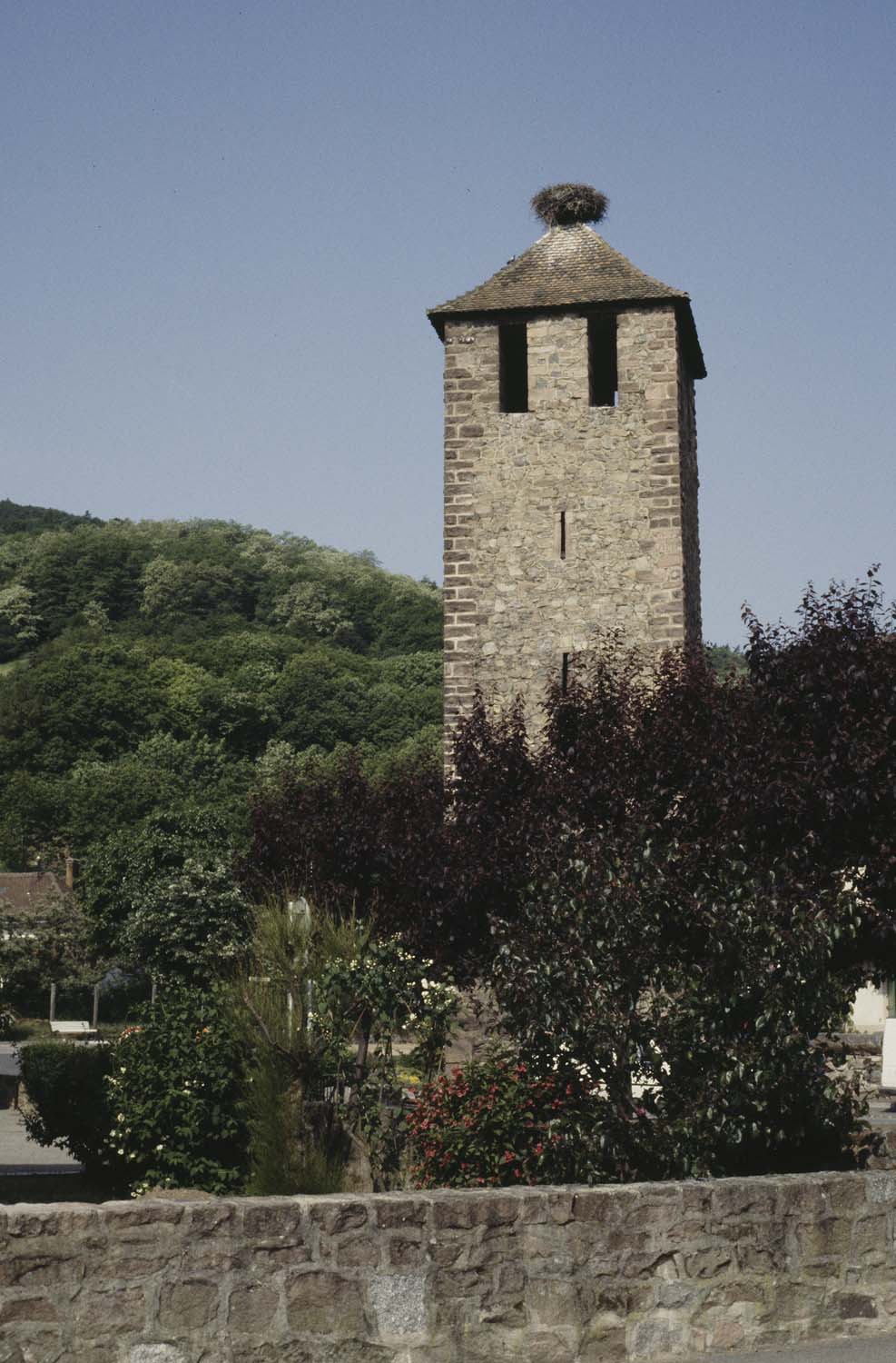 Rempart sud : tour, vue générale