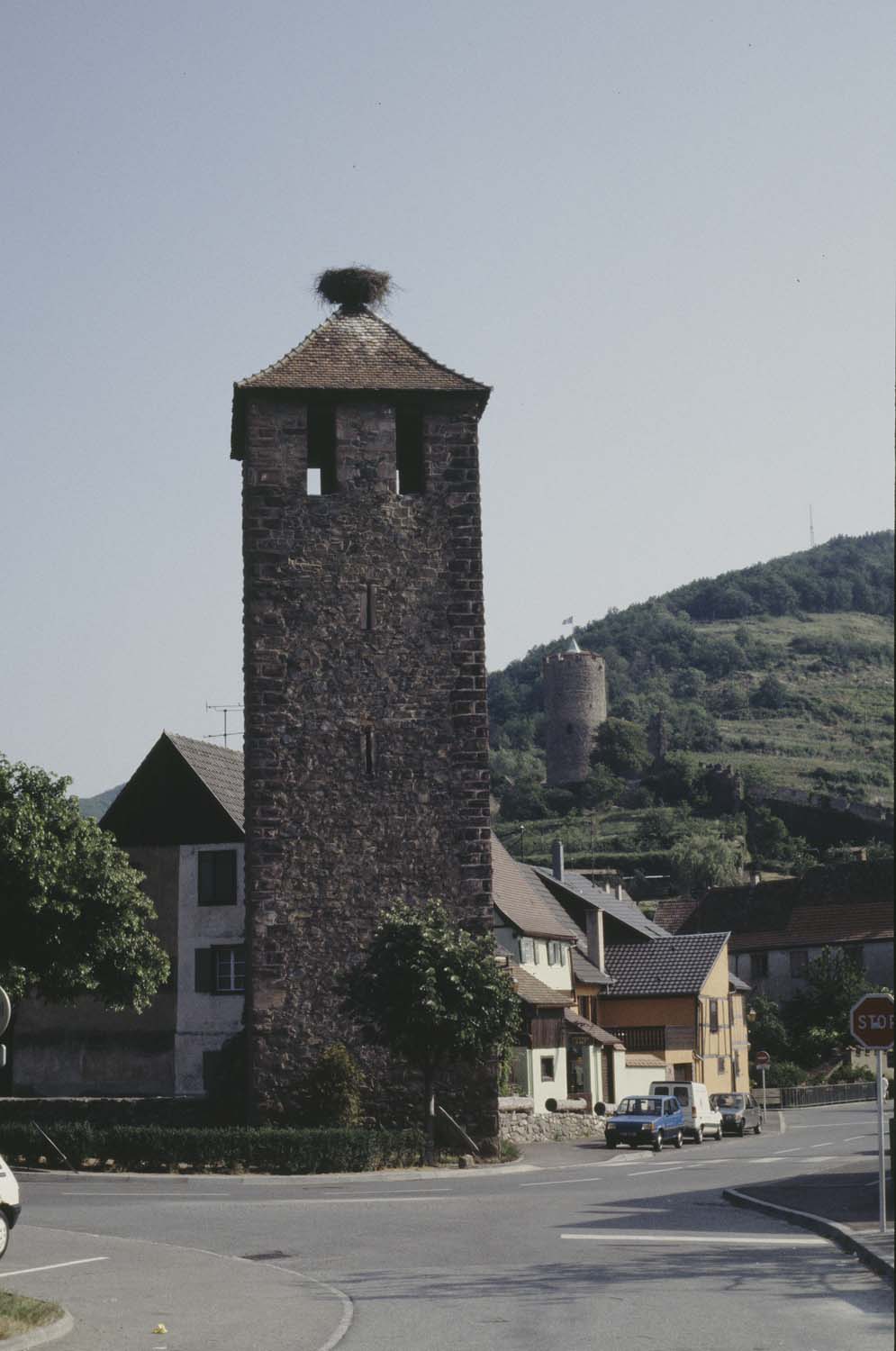 Rempart sud : tour, vue générale