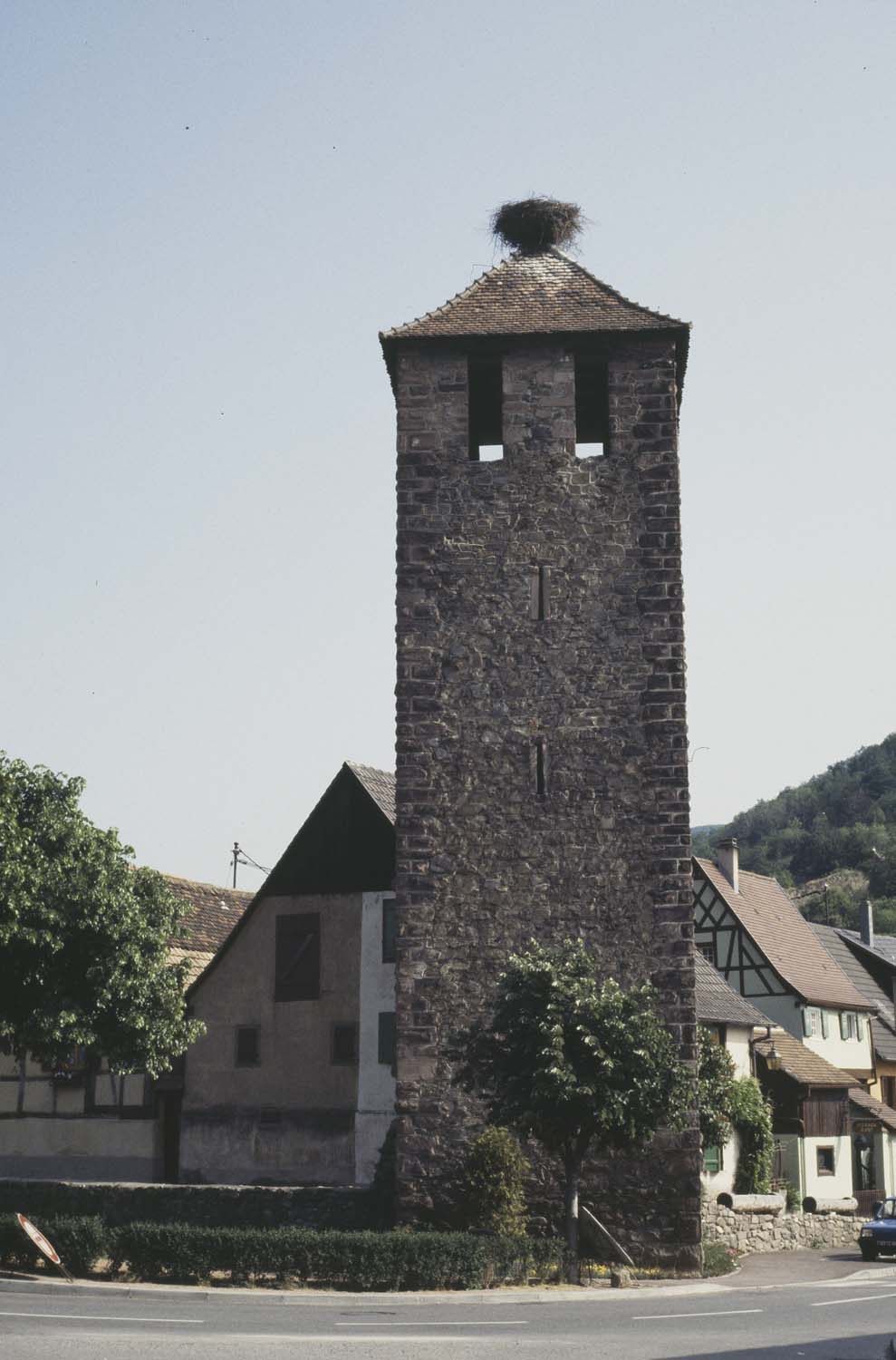 Rempart sud : tour, vue générale