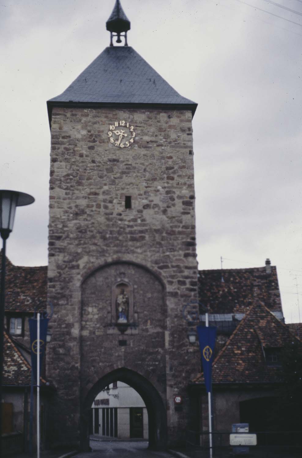 Porte-tour, vue d'ensemble