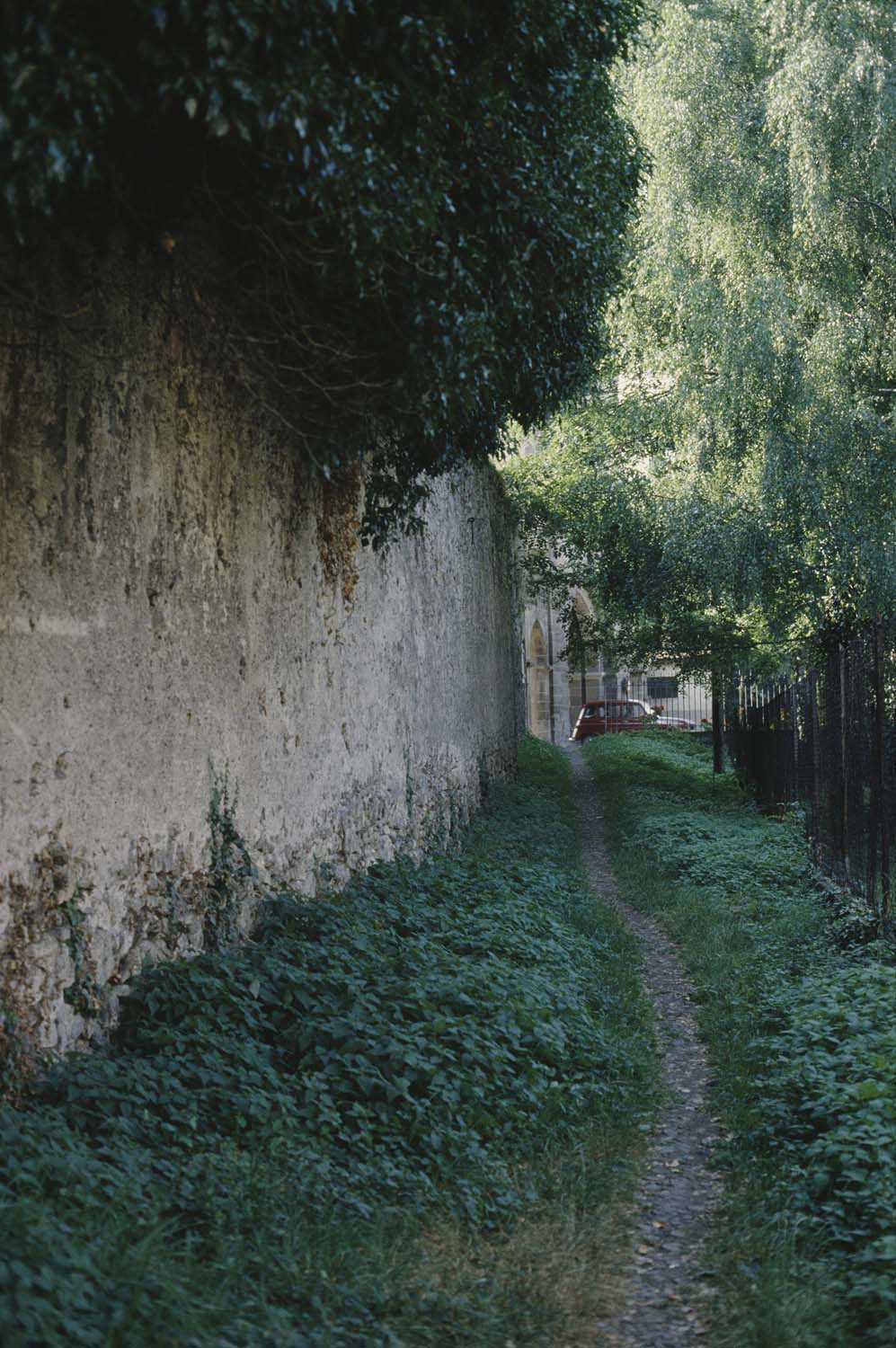 Vestiges du rempart est, vue latérale