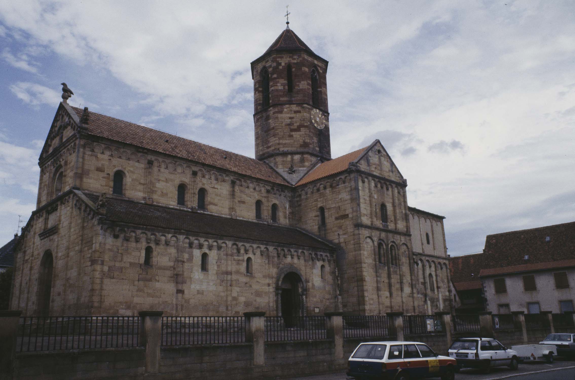 Façade latérale et clocher