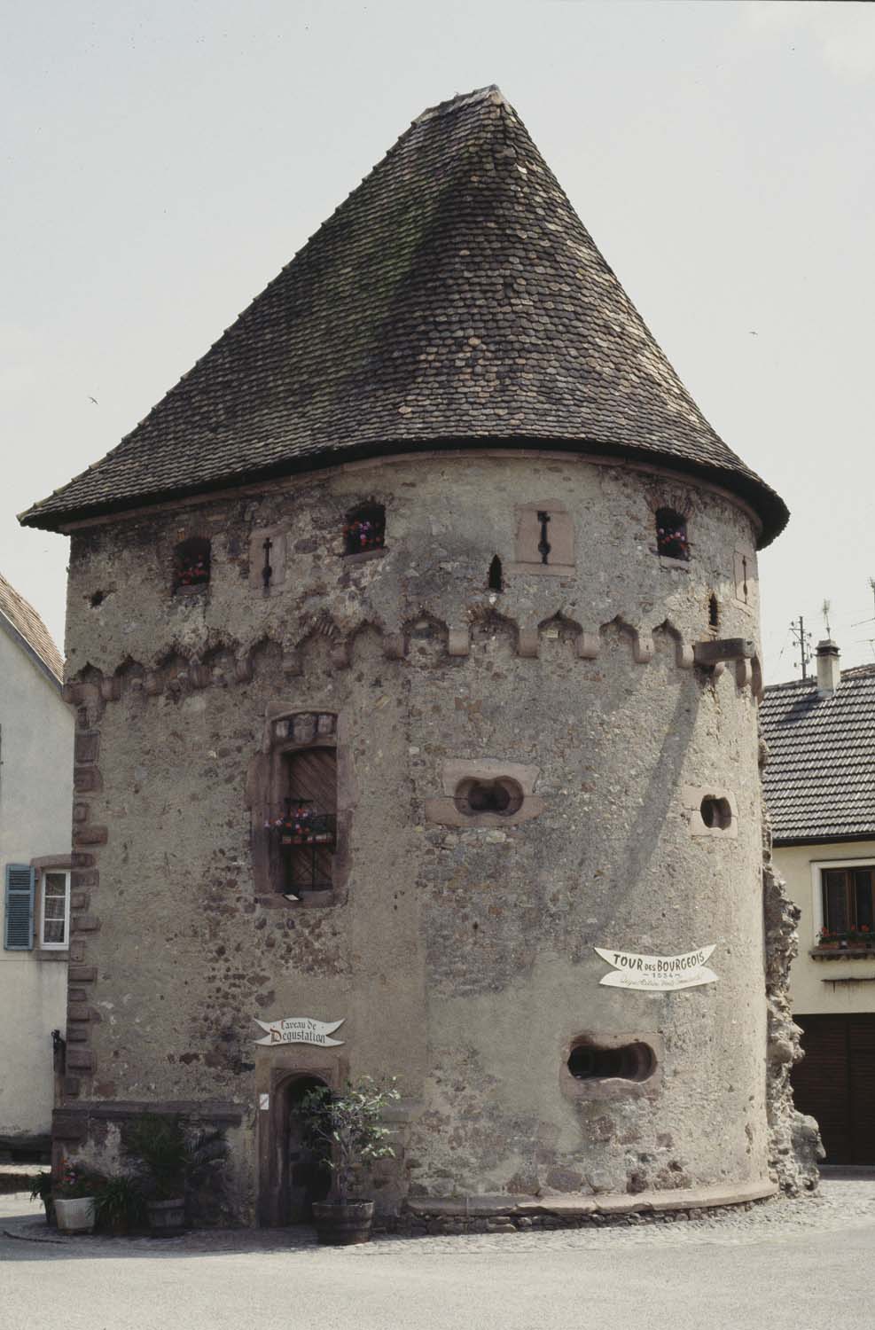 Façade d’accès sur rue