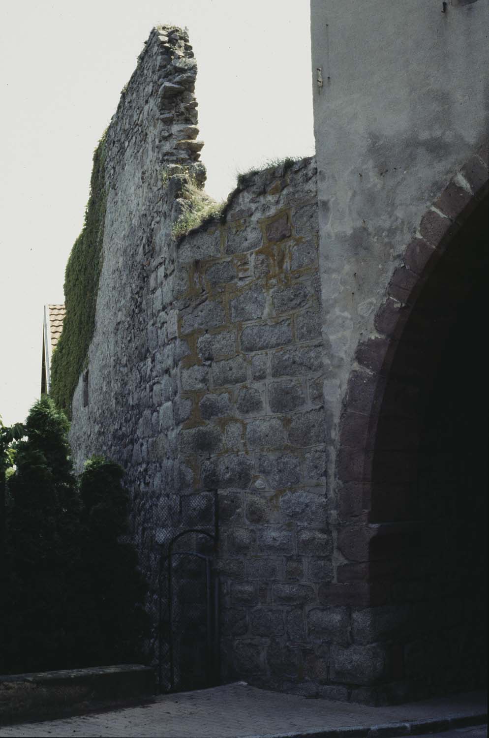 Rempart nord, vue partielle