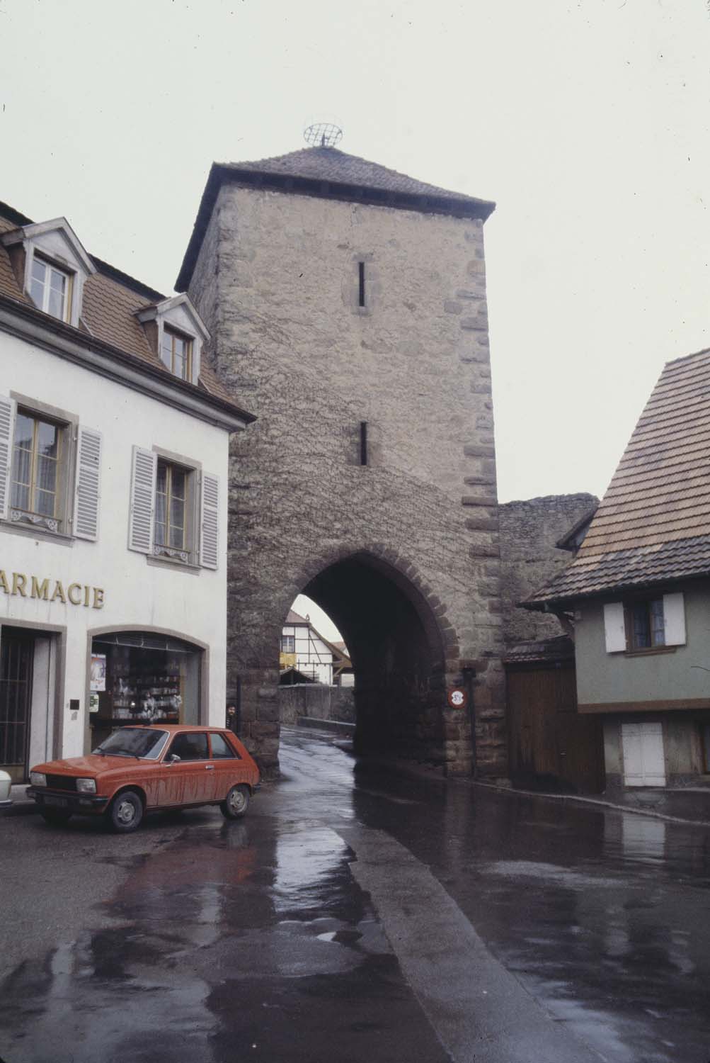 Porte nord, vue d'ensemble