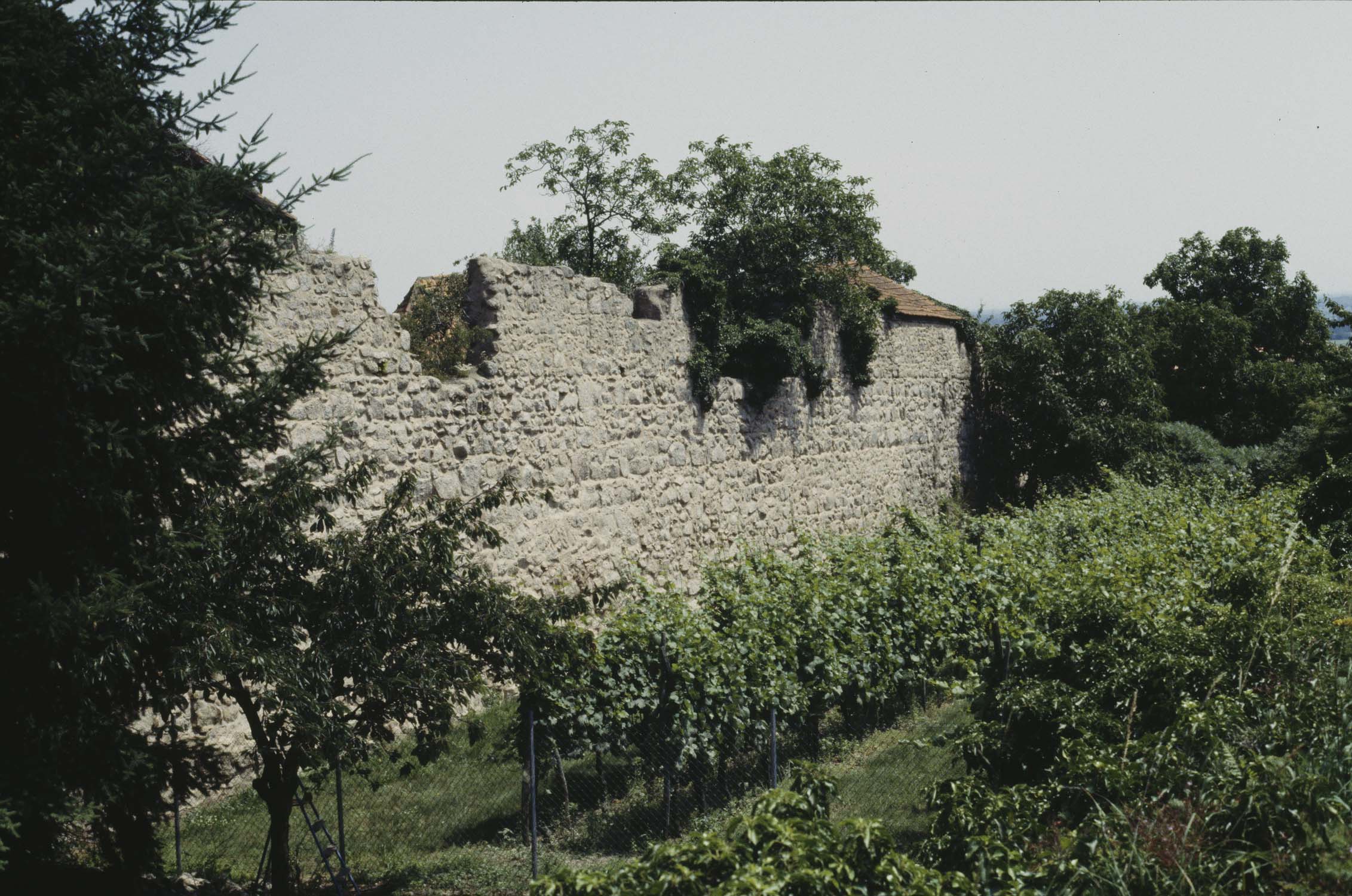 Rempart sud, vue générale