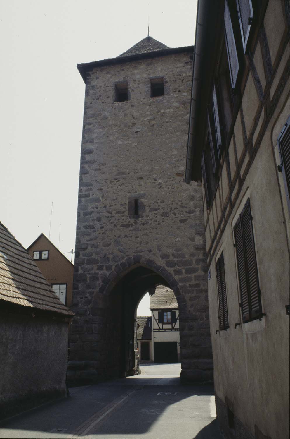 Porte sud, vue générale