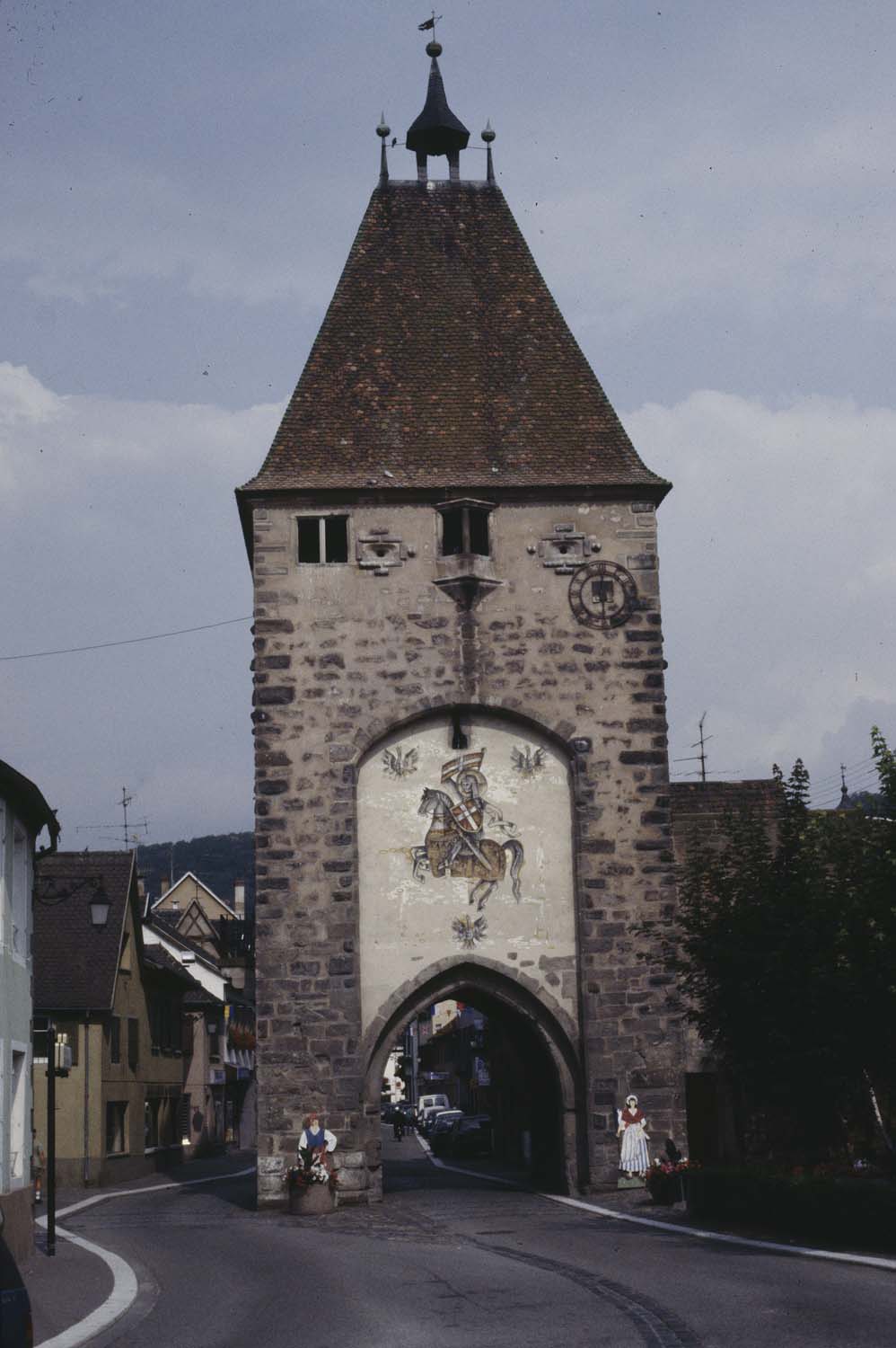 Porte, vue générale