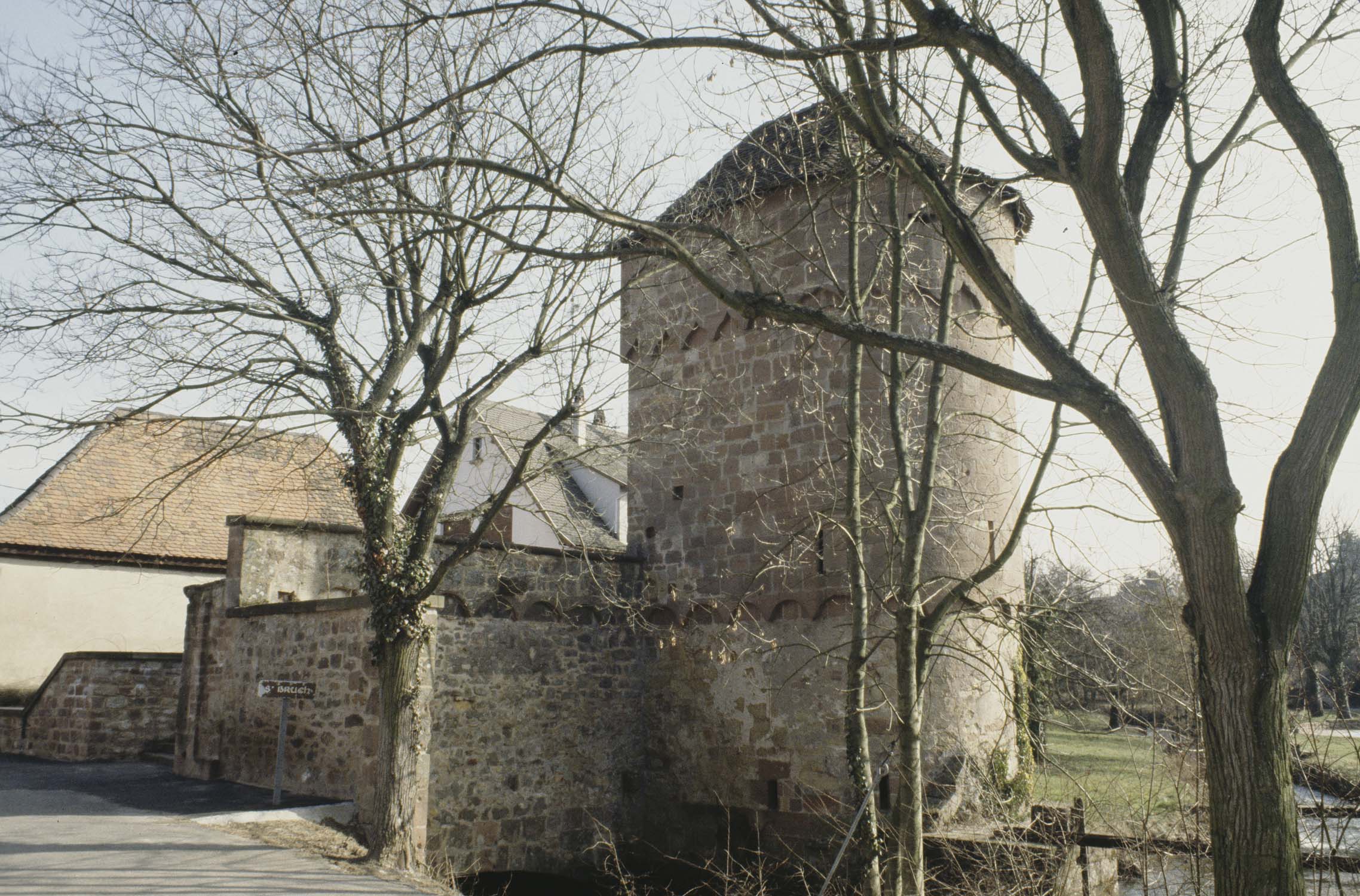 Tour ouest, vue d'ensemble