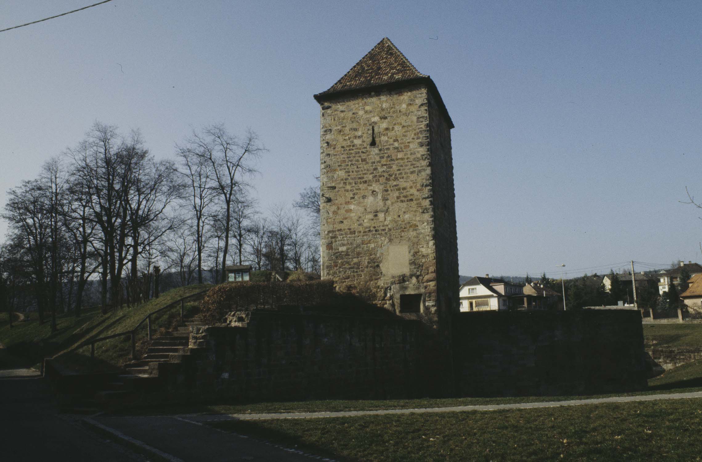 Tour nord-est, vue générale