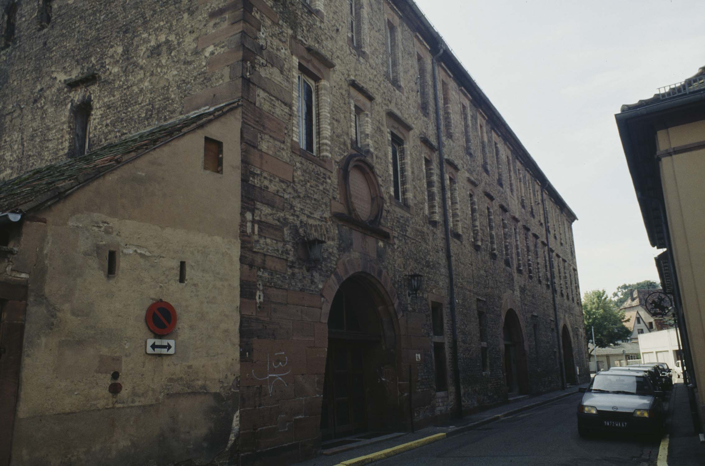 Façade, vue latérale