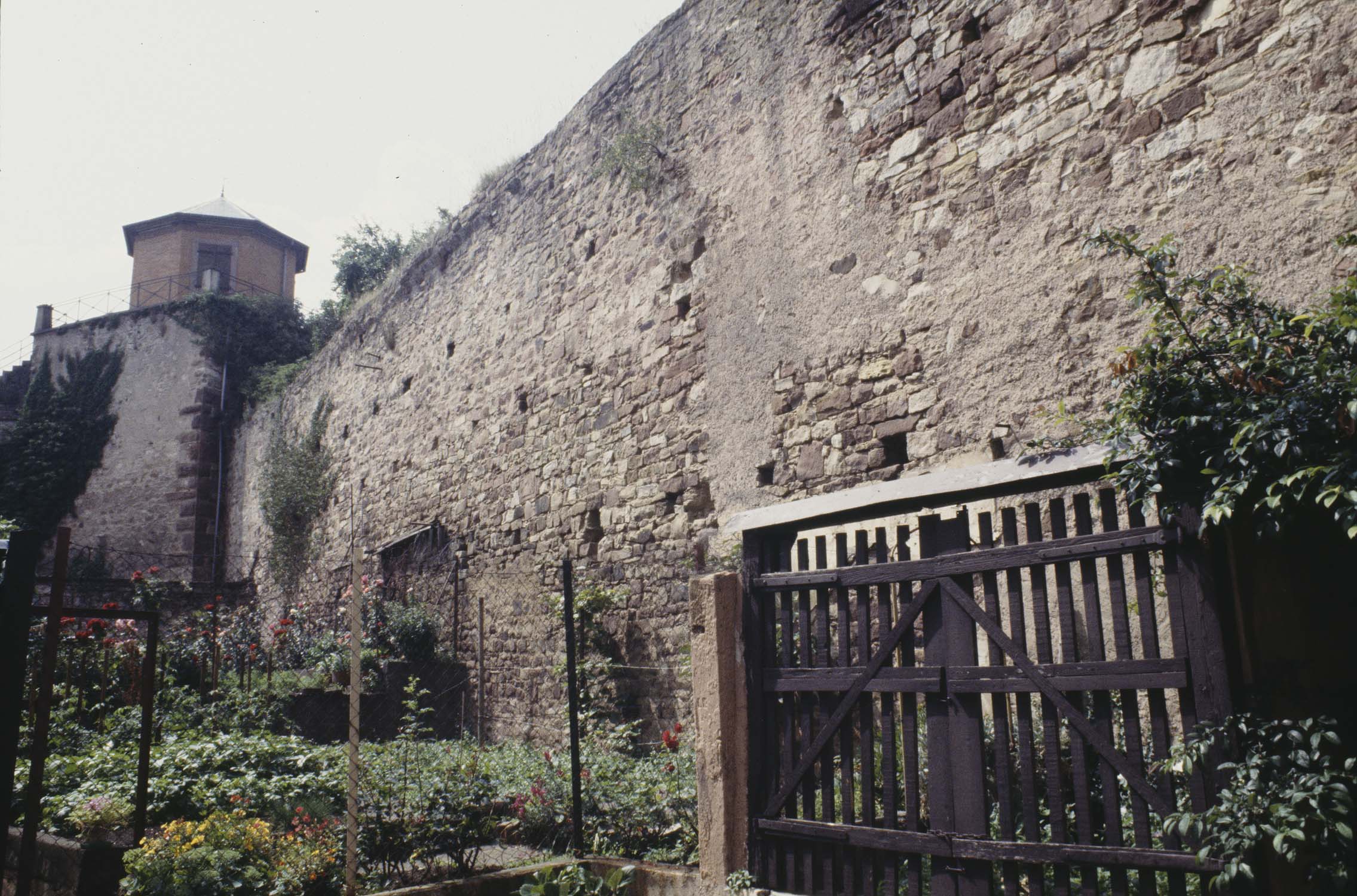 Tour d'angle (arrière de la mairie)