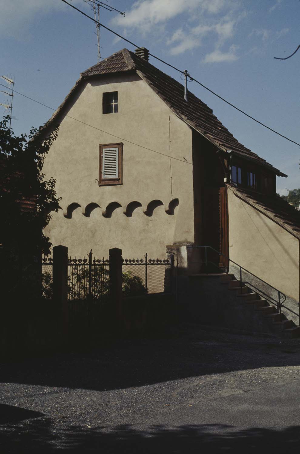 Rempart sud : tour (1ère enceinte)