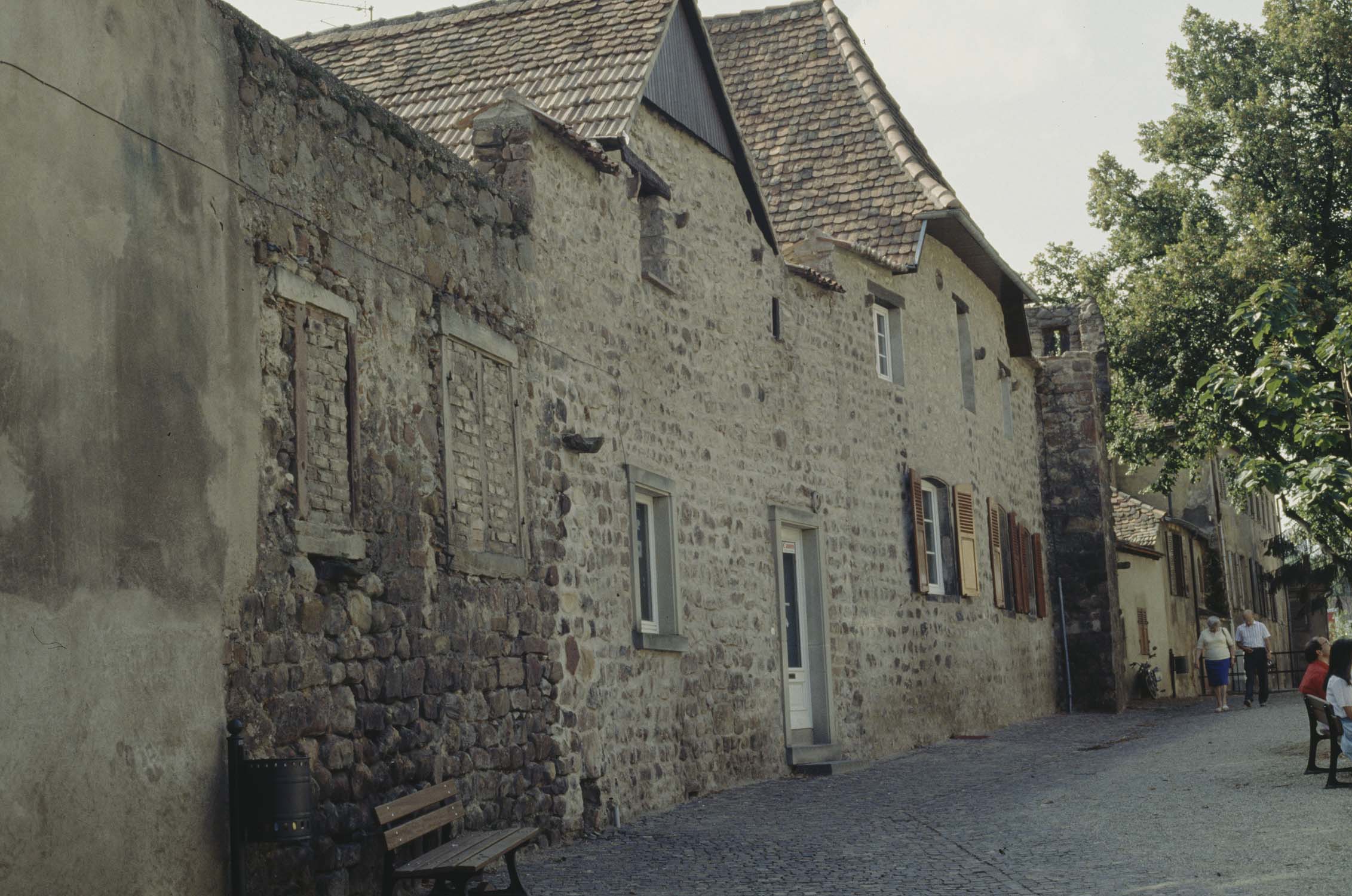 Rempart nord près de l'église