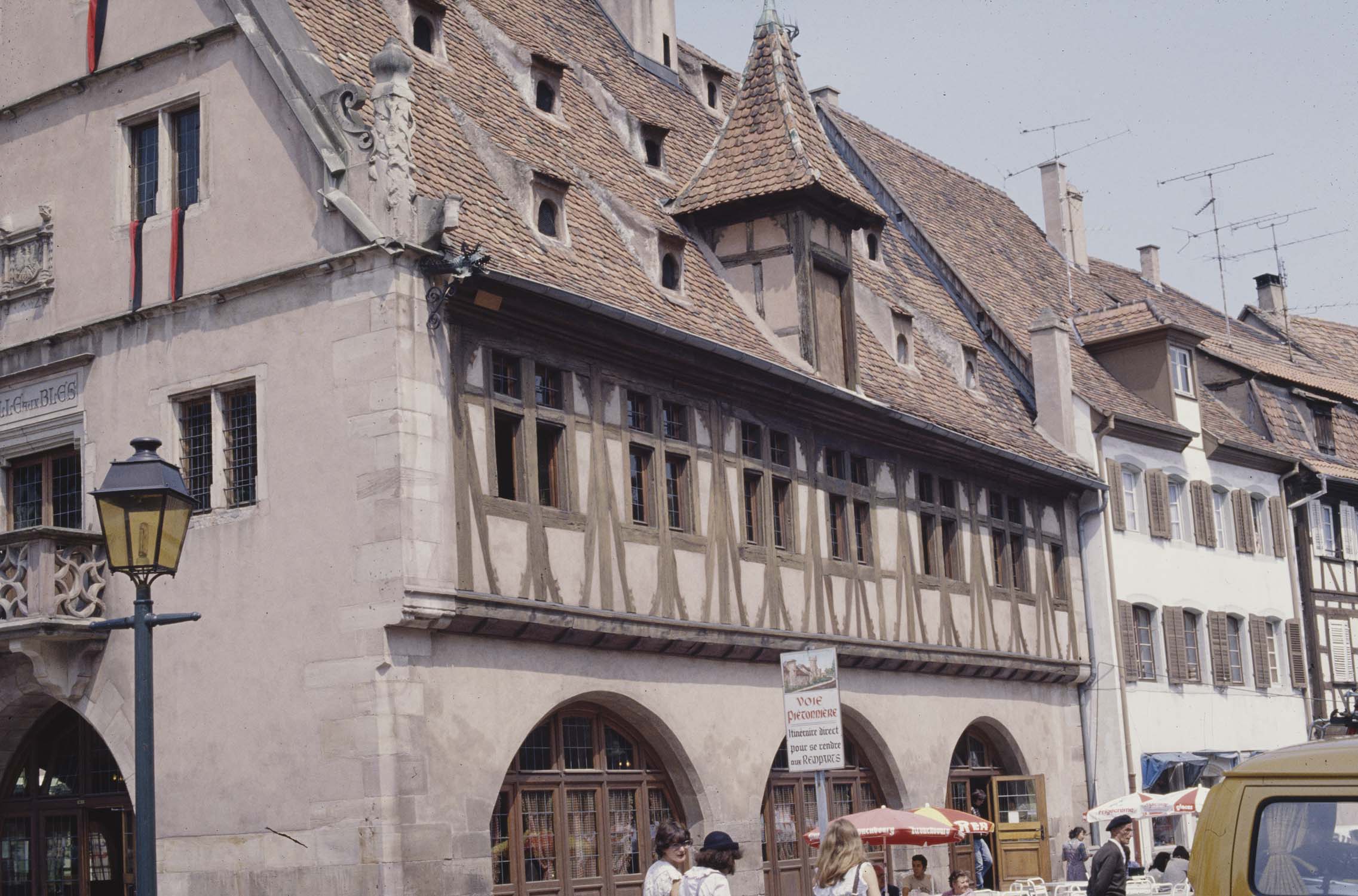 Façade à colombage