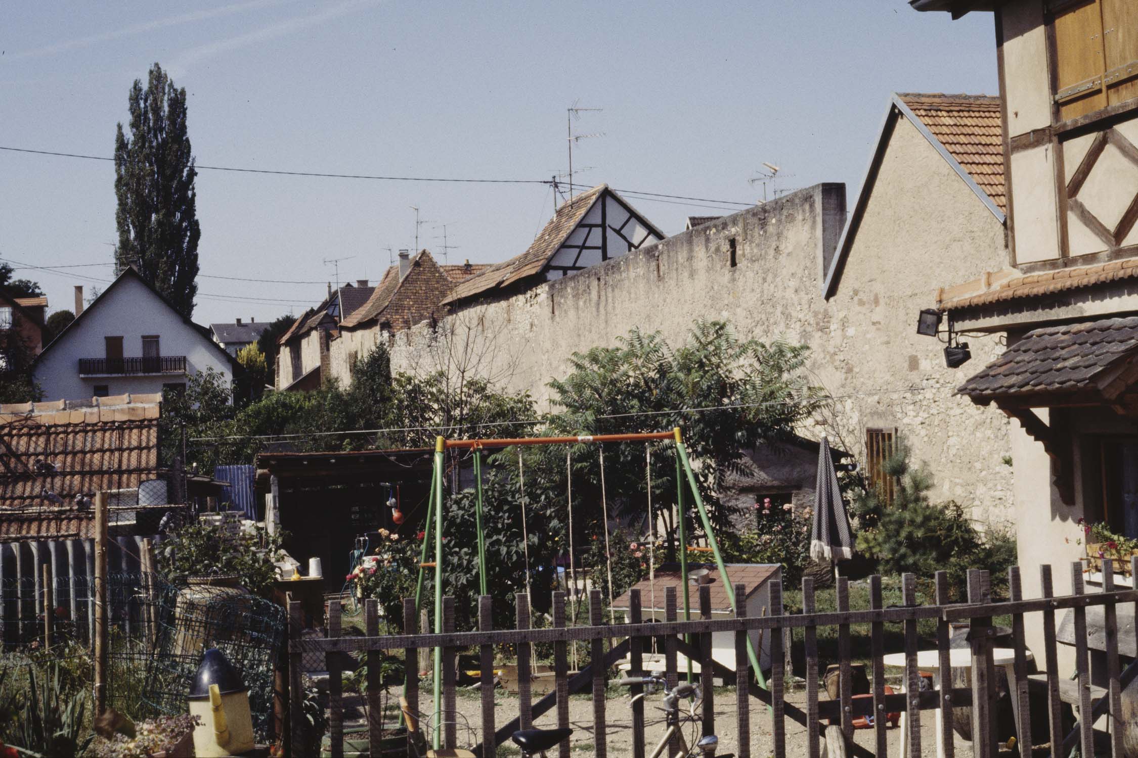 Rempart sud, vue d'ensemble