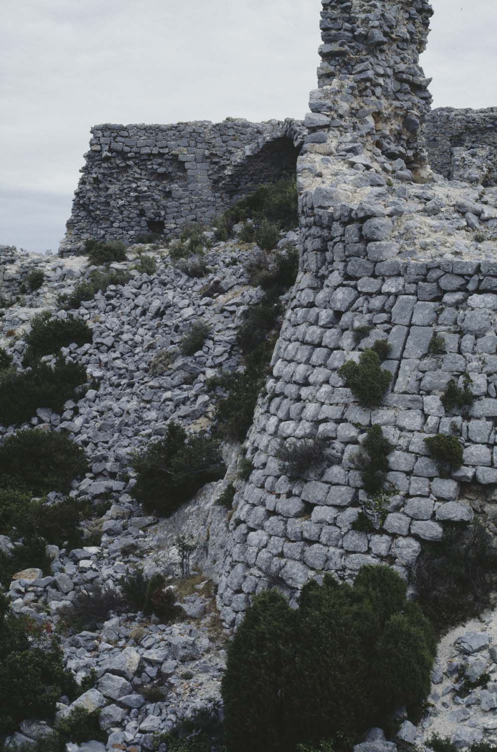 Château, vue partielle