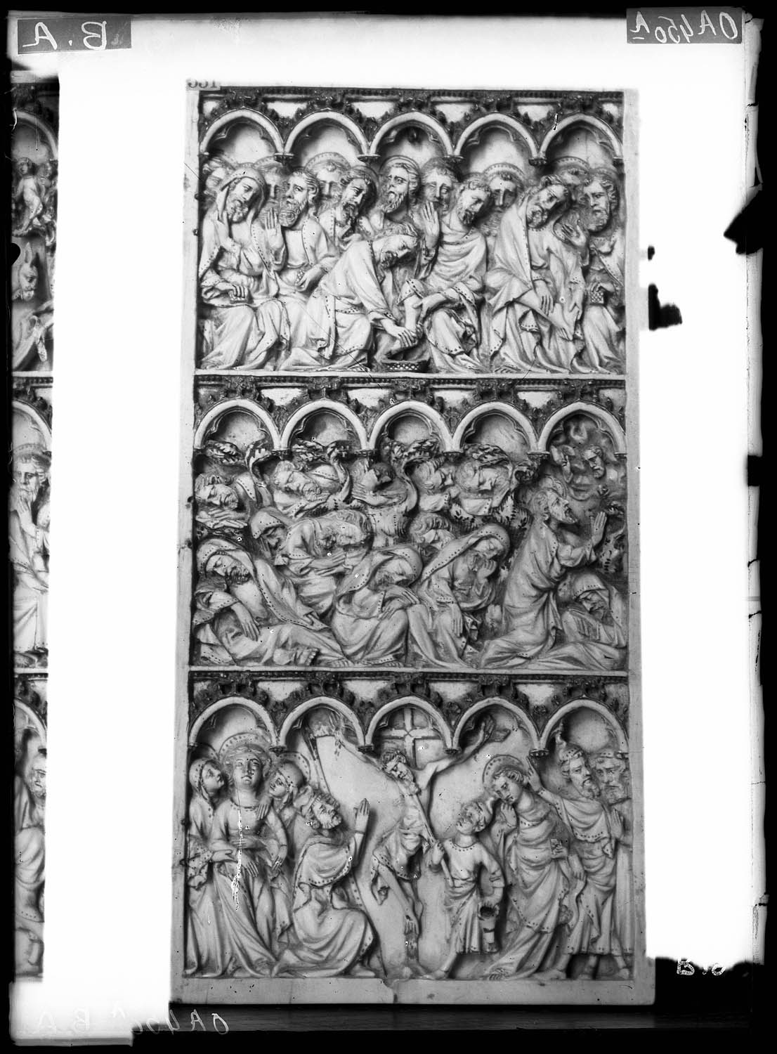 Grand diptyque de la Passion, ivoire