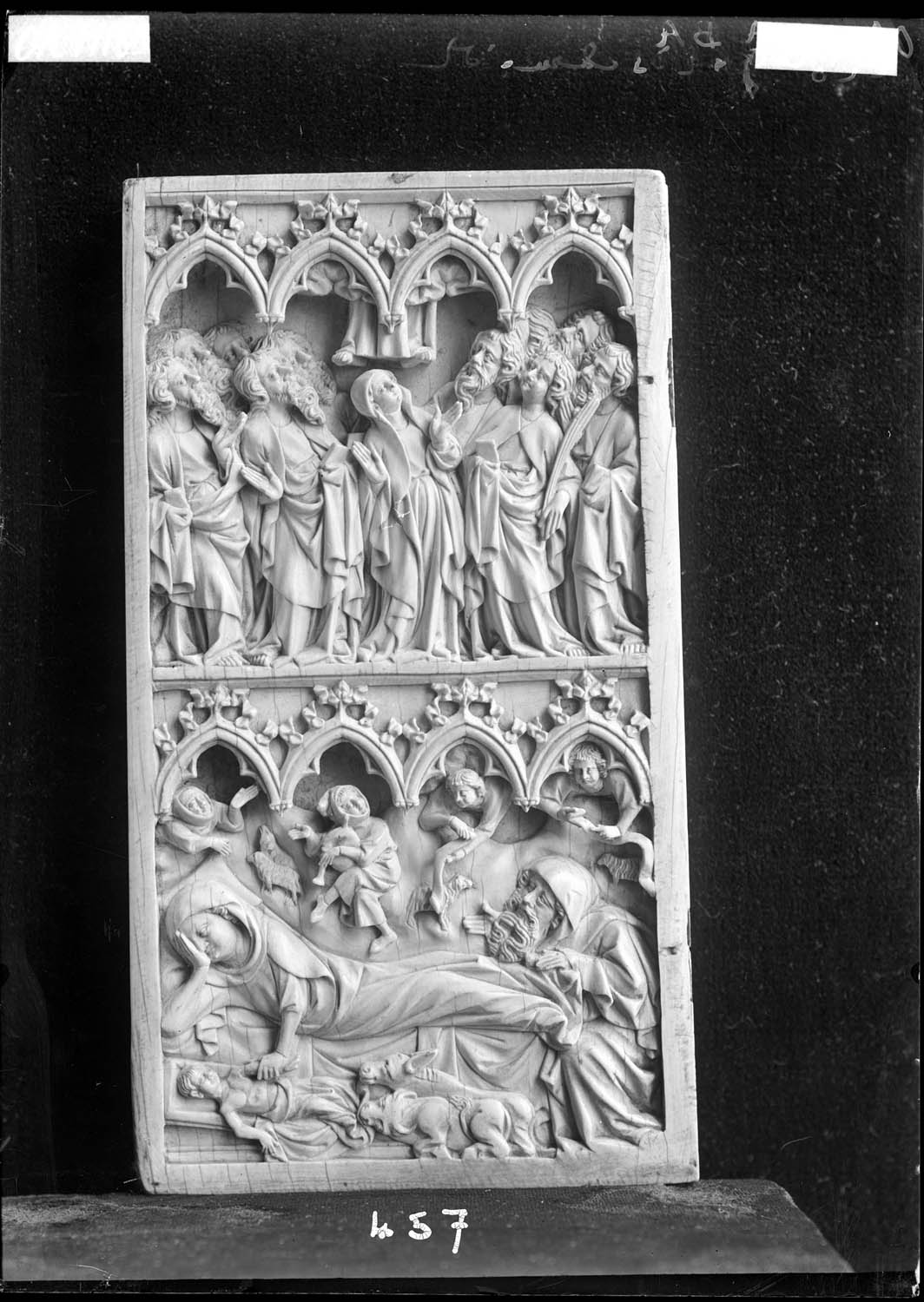 Diptyque, Nativité, mâges, Ascencion, Pentecôte