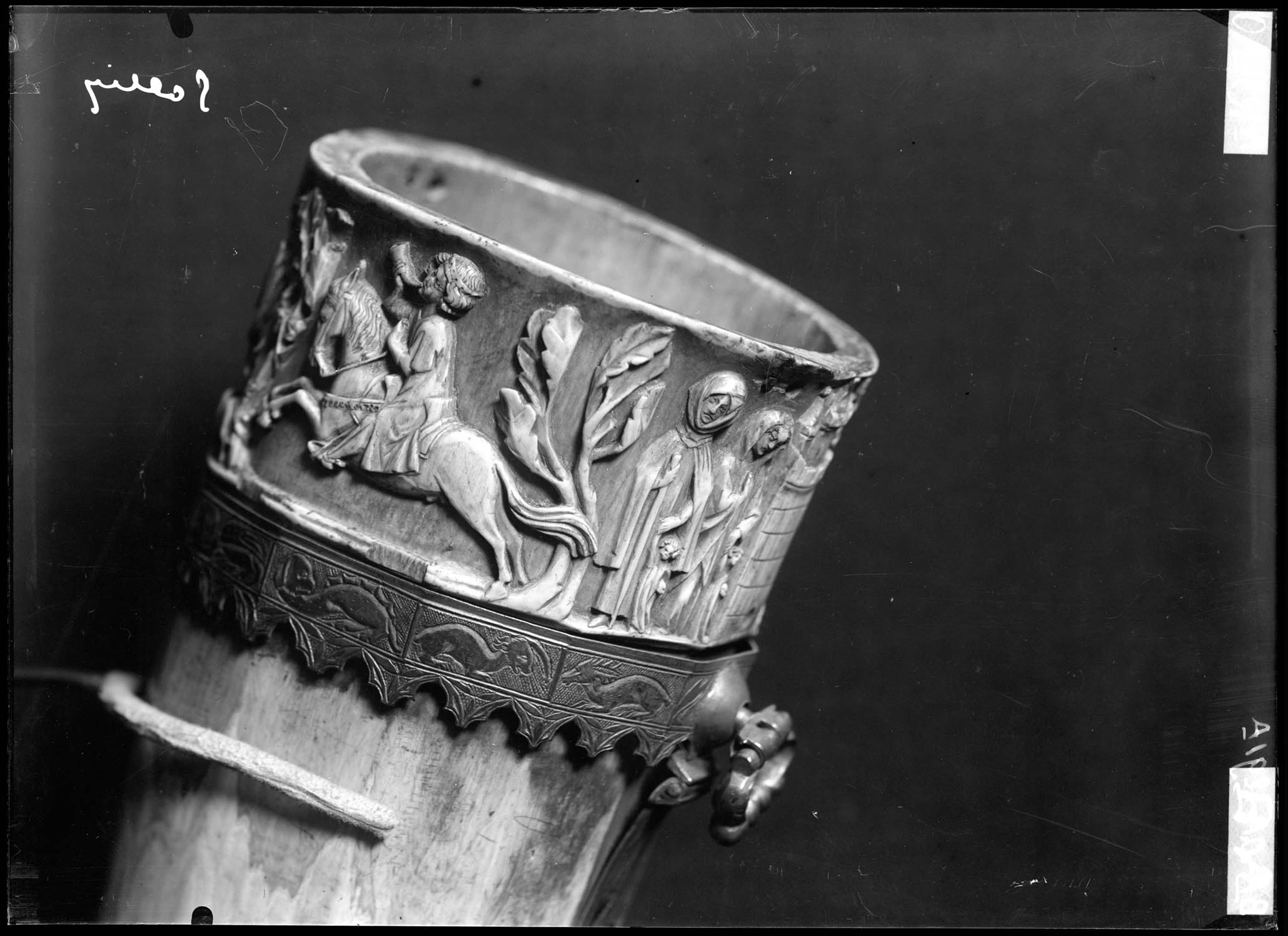 Cor d'ivoire, histoire de saint Eustache, ivoire, France