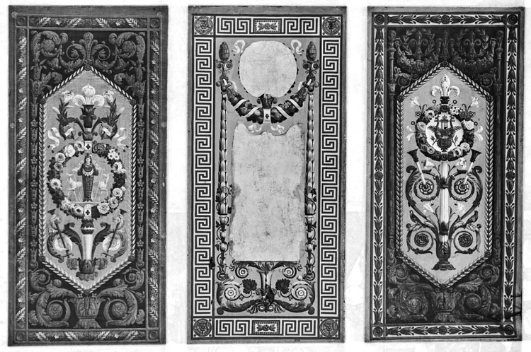 Tapisserie des Gobelins, feuilles de paravent