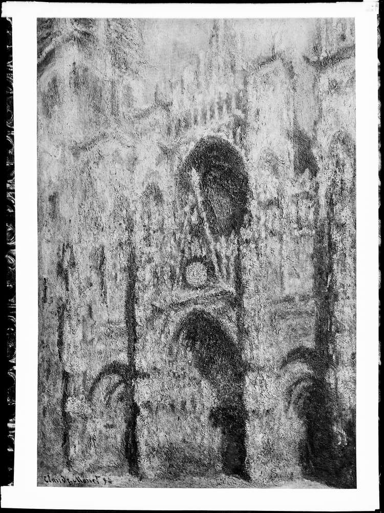 Peinture : Cathédrale de Rouen, après-midi