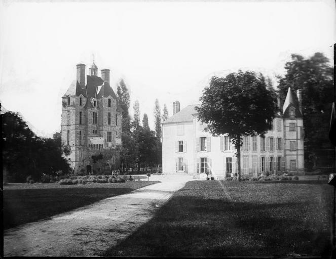 Vue extérieure du château